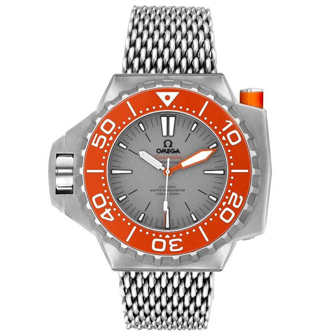 Seamaster PloProf 1200m (Reference 227.90.55.21.99.002). A 48mm titanium