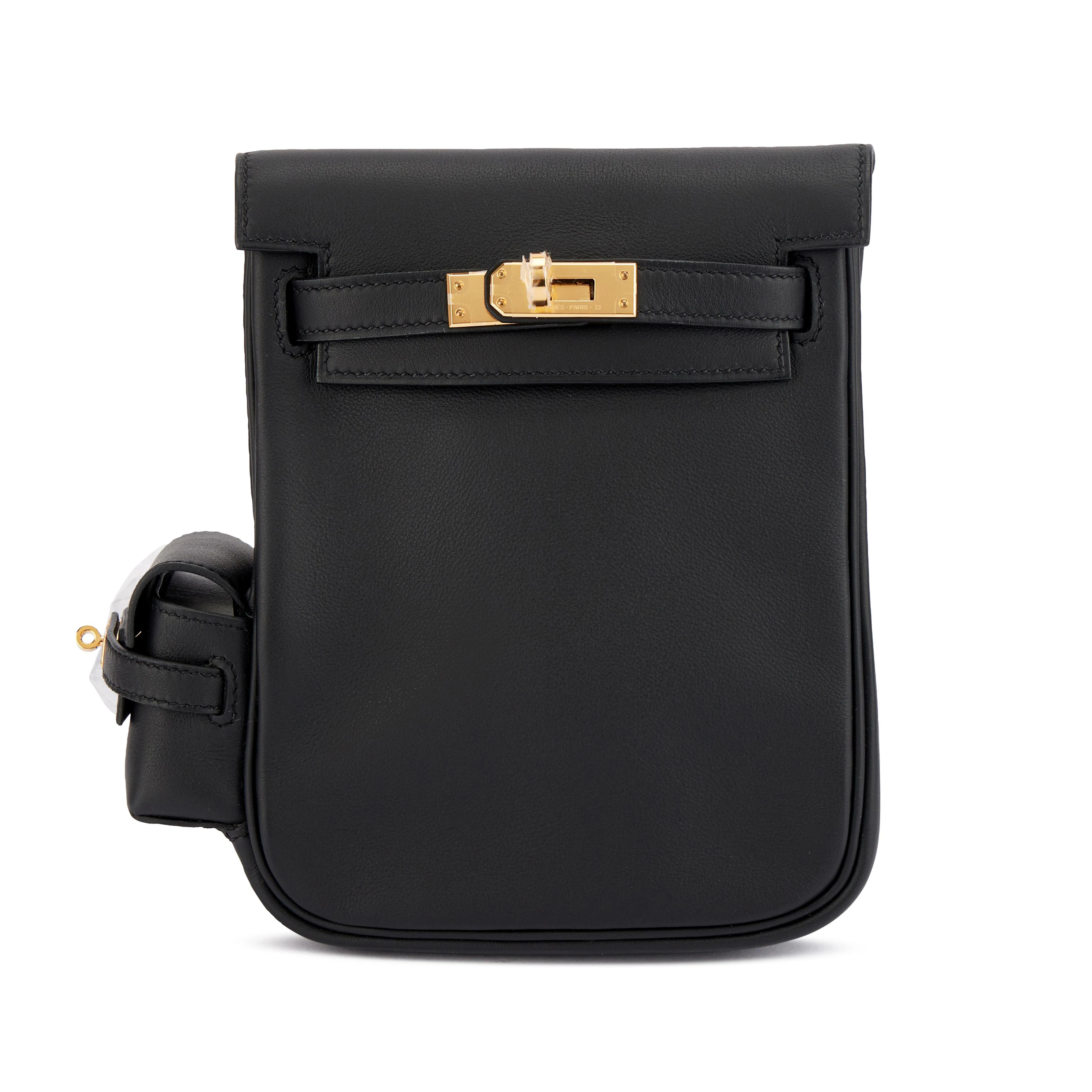 Black Swift Kelly Jump Backpack Gold Hardware, 2025