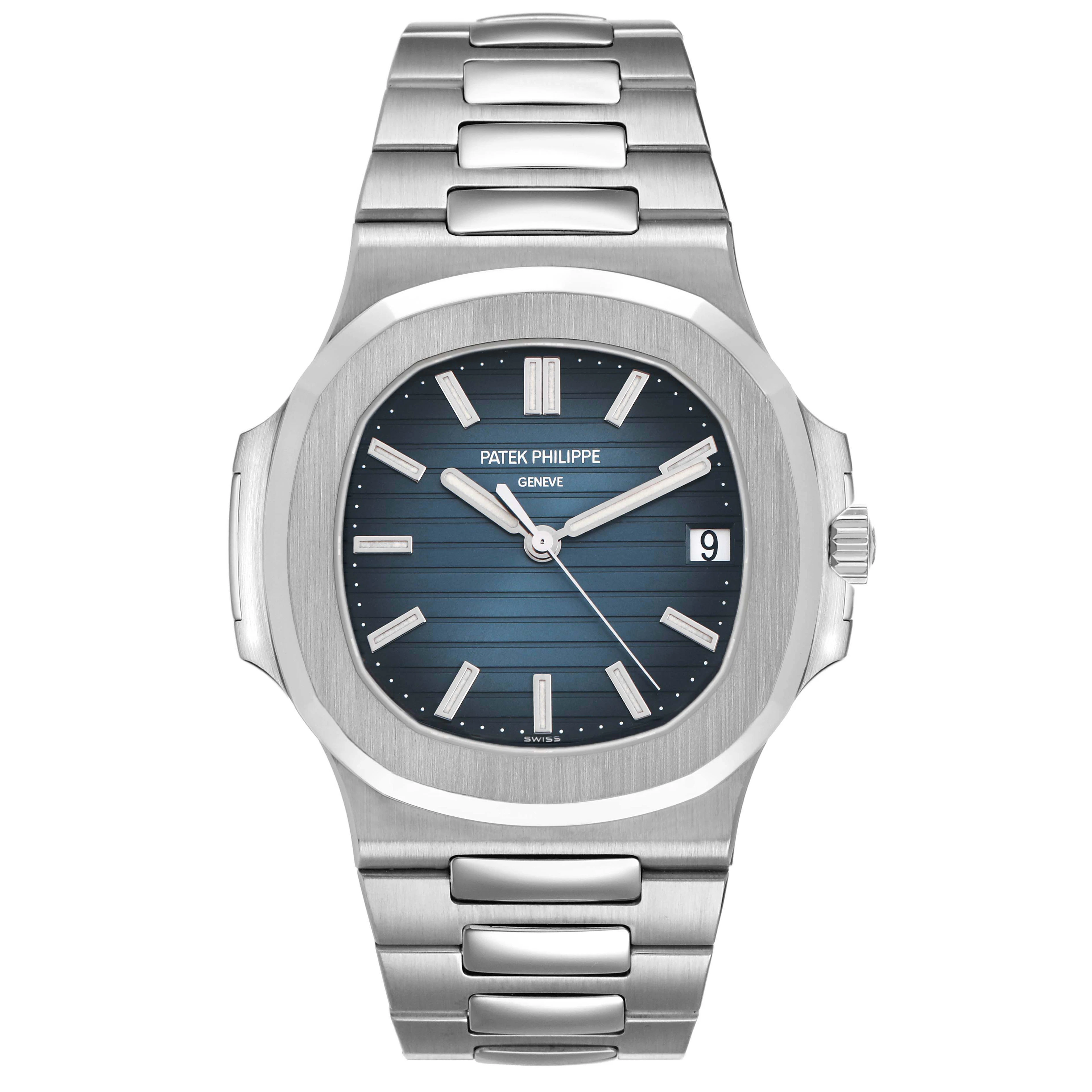 Nautilus (Reference 5711/1A-001). A 40mm stainless steel automatic