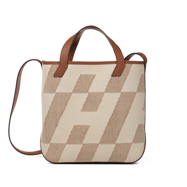 Ivory, Gold and Ecru Swift and Toile Cabas H En Biais 27, 2022
