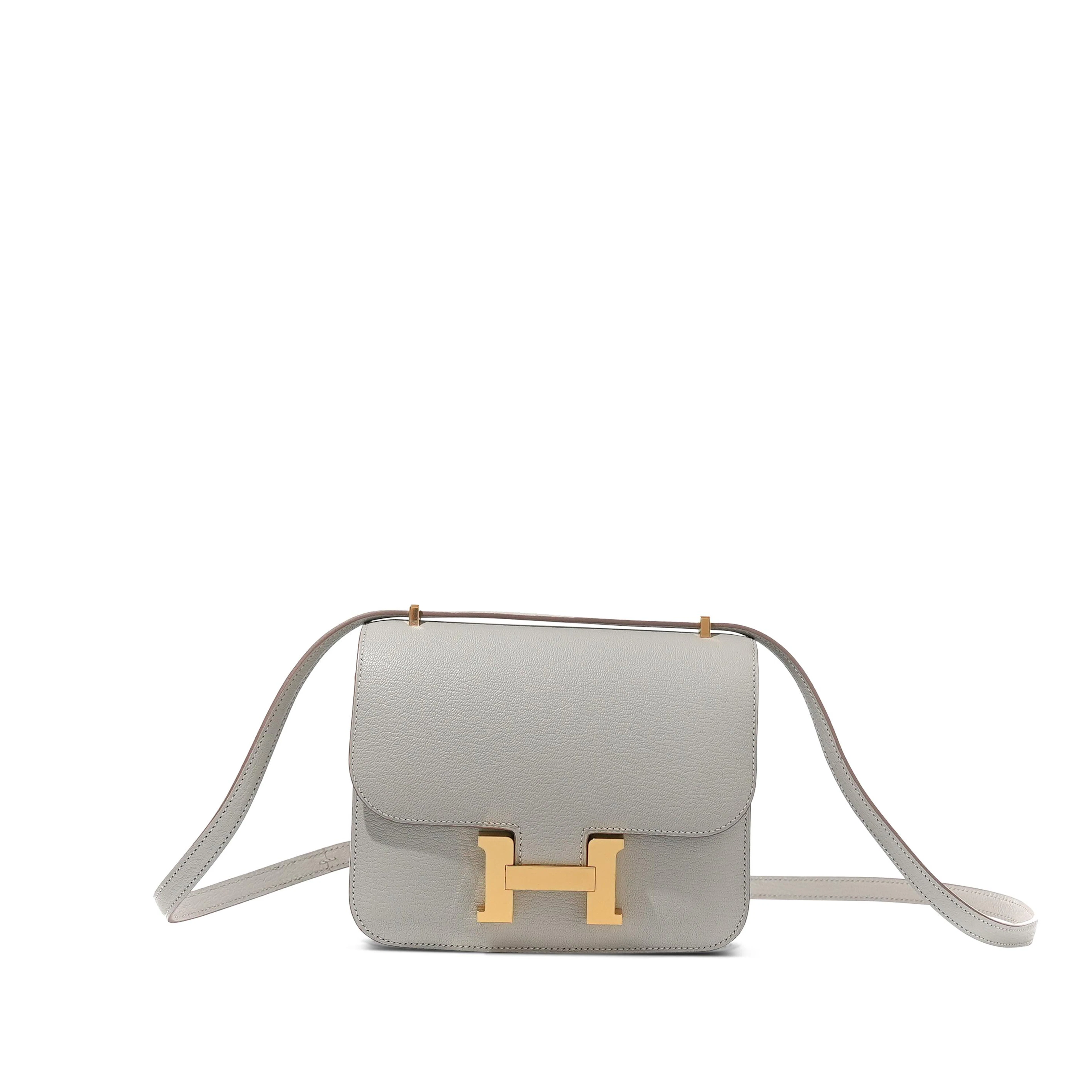 Gris Perle Mysore Mini Constance 18 Gold Hardware, 2024
