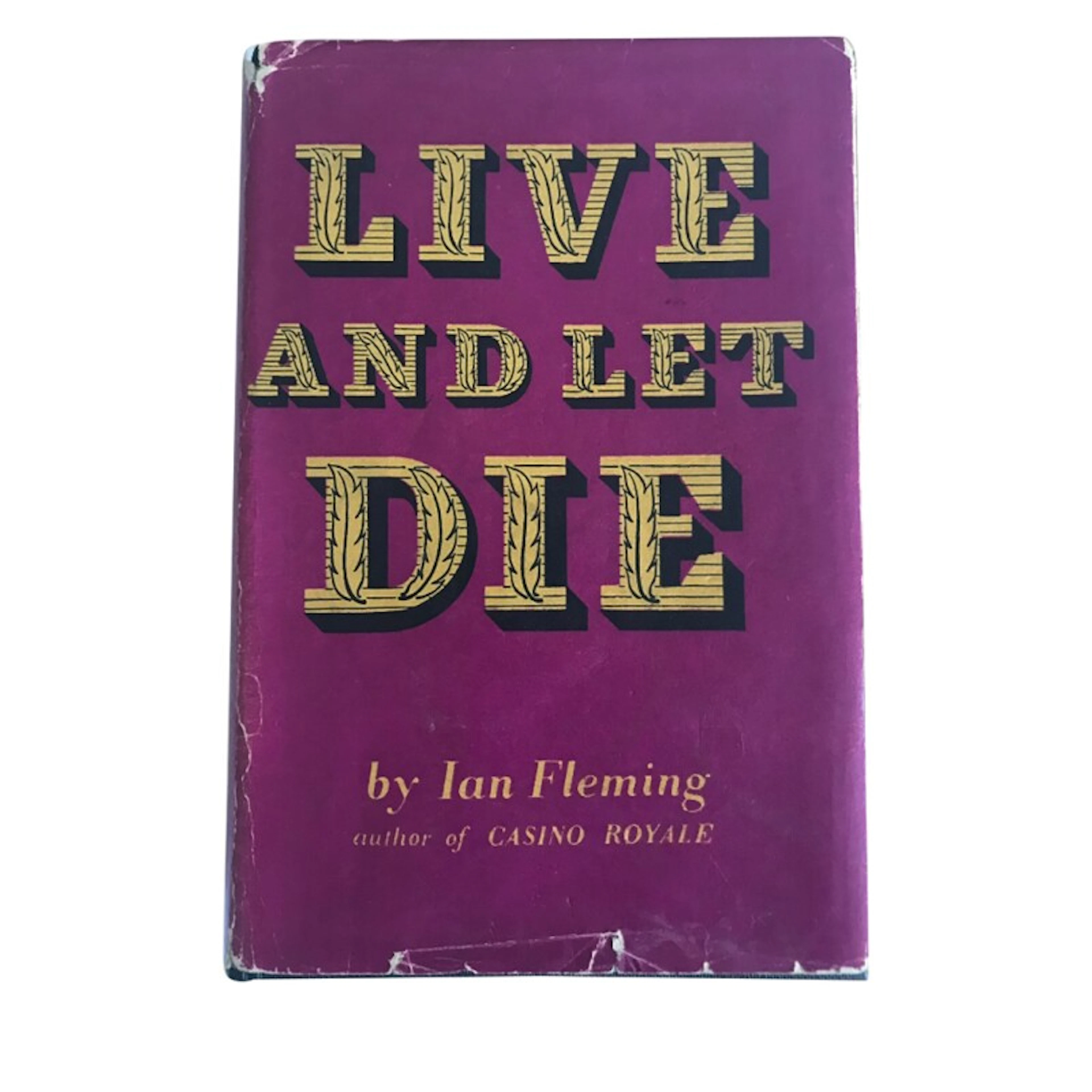 James Bond Live and Let Die Inscribed First Edition