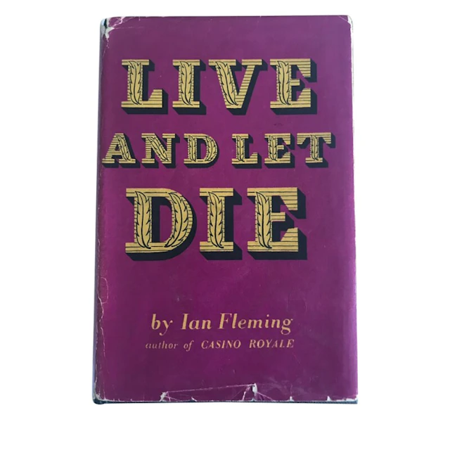 James Bond Live and Let Die Inscribed First Edition