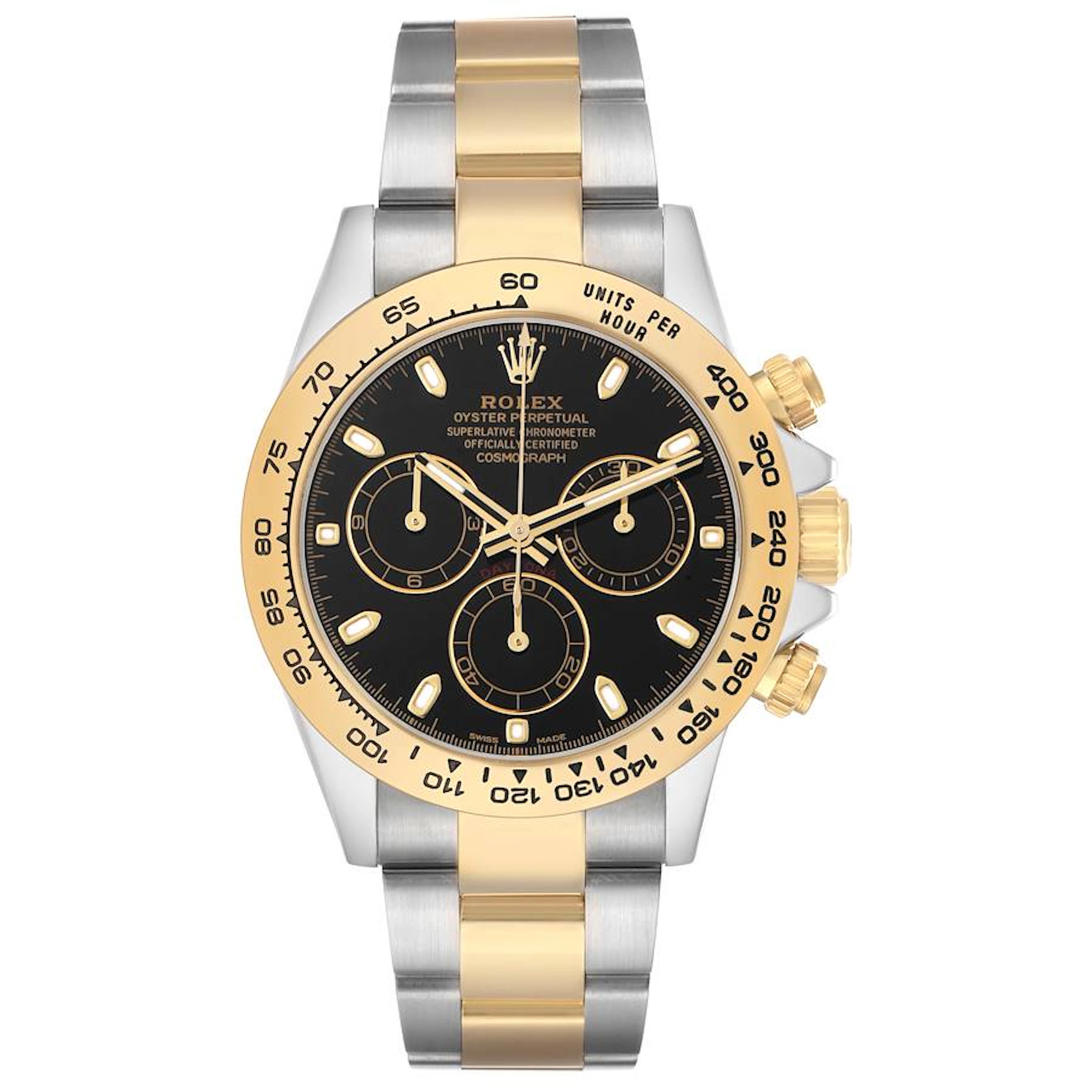 Cosmograph Daytona (Reference 116503). A 40mm stainless steel yellow