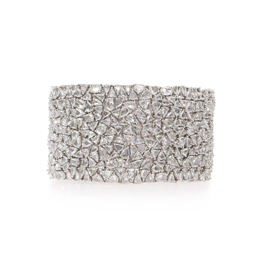 White Gold and Diamond Bracelet