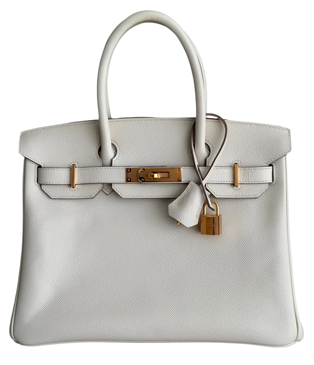 Craie Epsom Birkin 30 Gold Hardware, 2017