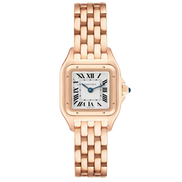 Panthere Small (Reference WGPN0040). A 30.3mm rose gold quartz wristwatch. 2024