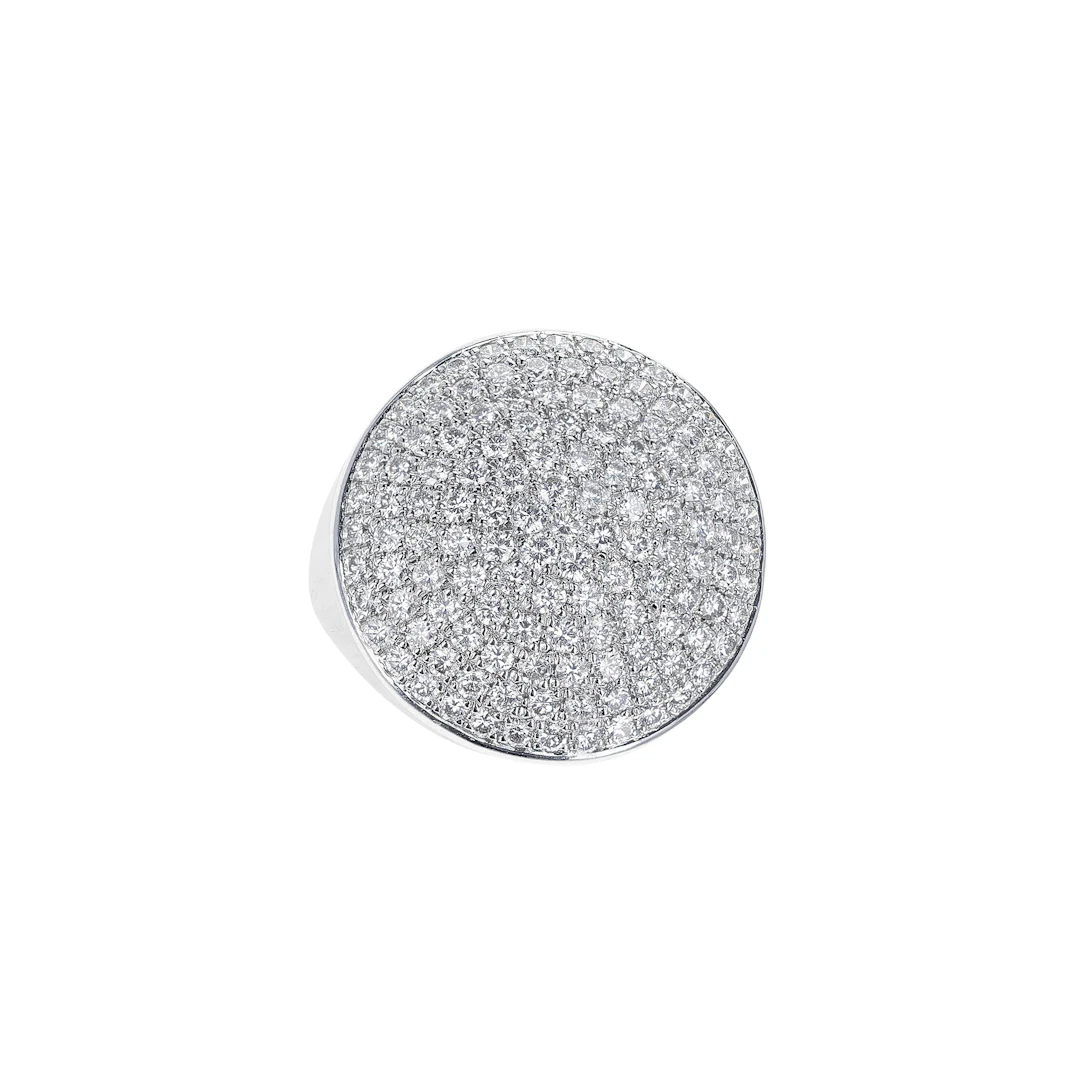 White Gold and Diamond Ring