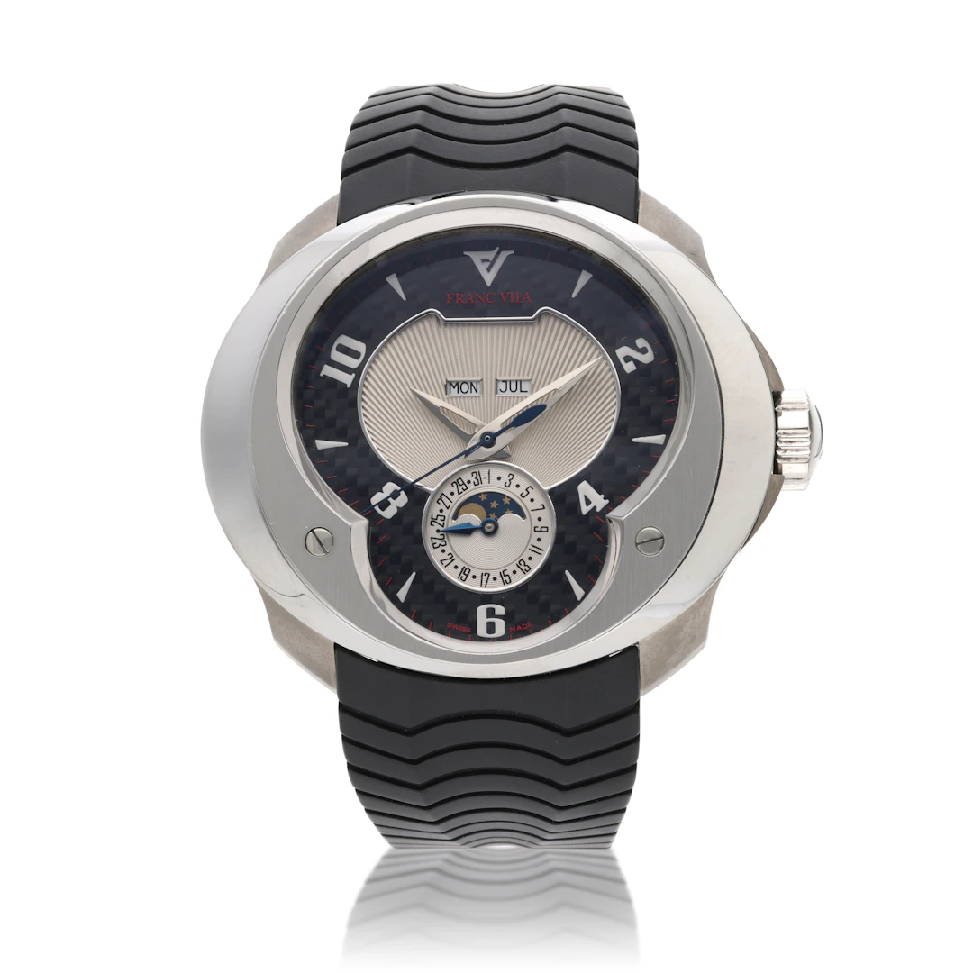 Limited Edition Quantieme "Esprit Unique," A 39mm titanium stainless