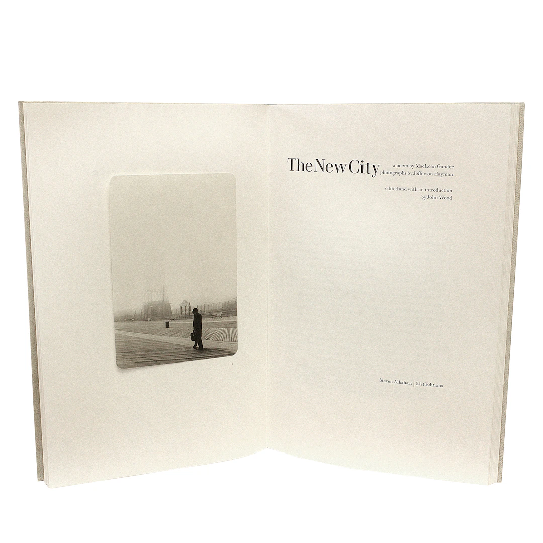 The New City By Jefferson Hayman, Poems By MacLean Gander