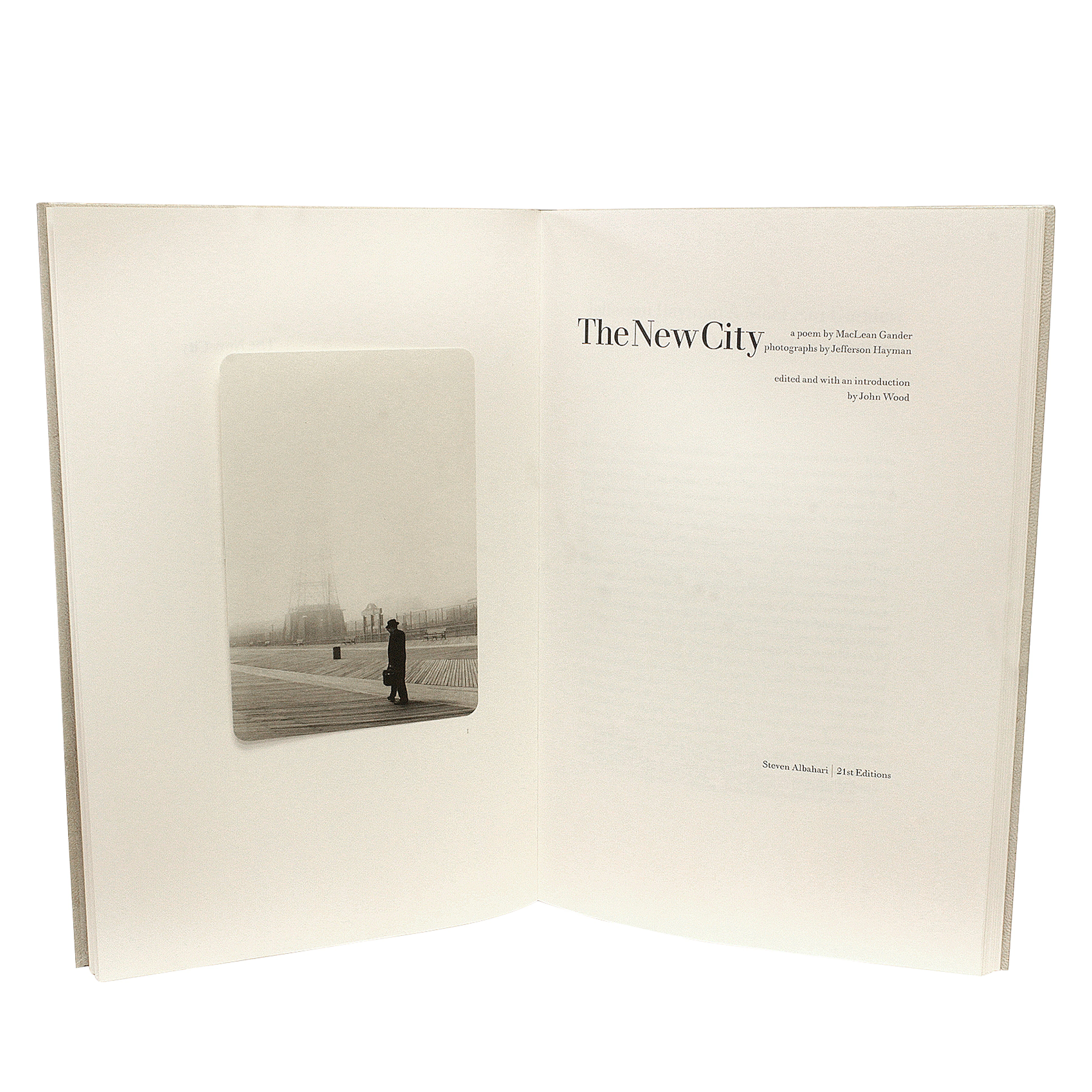 The New City By Jefferson Hayman, Poems By MacLean Gander
