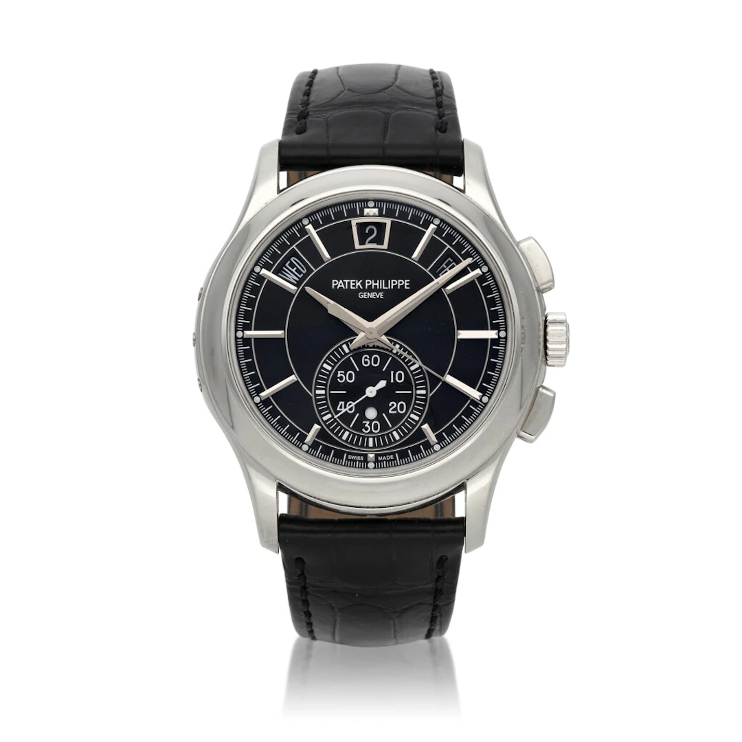 Complications (Reference 5905P). A 42mm platinum automatic wristwatch