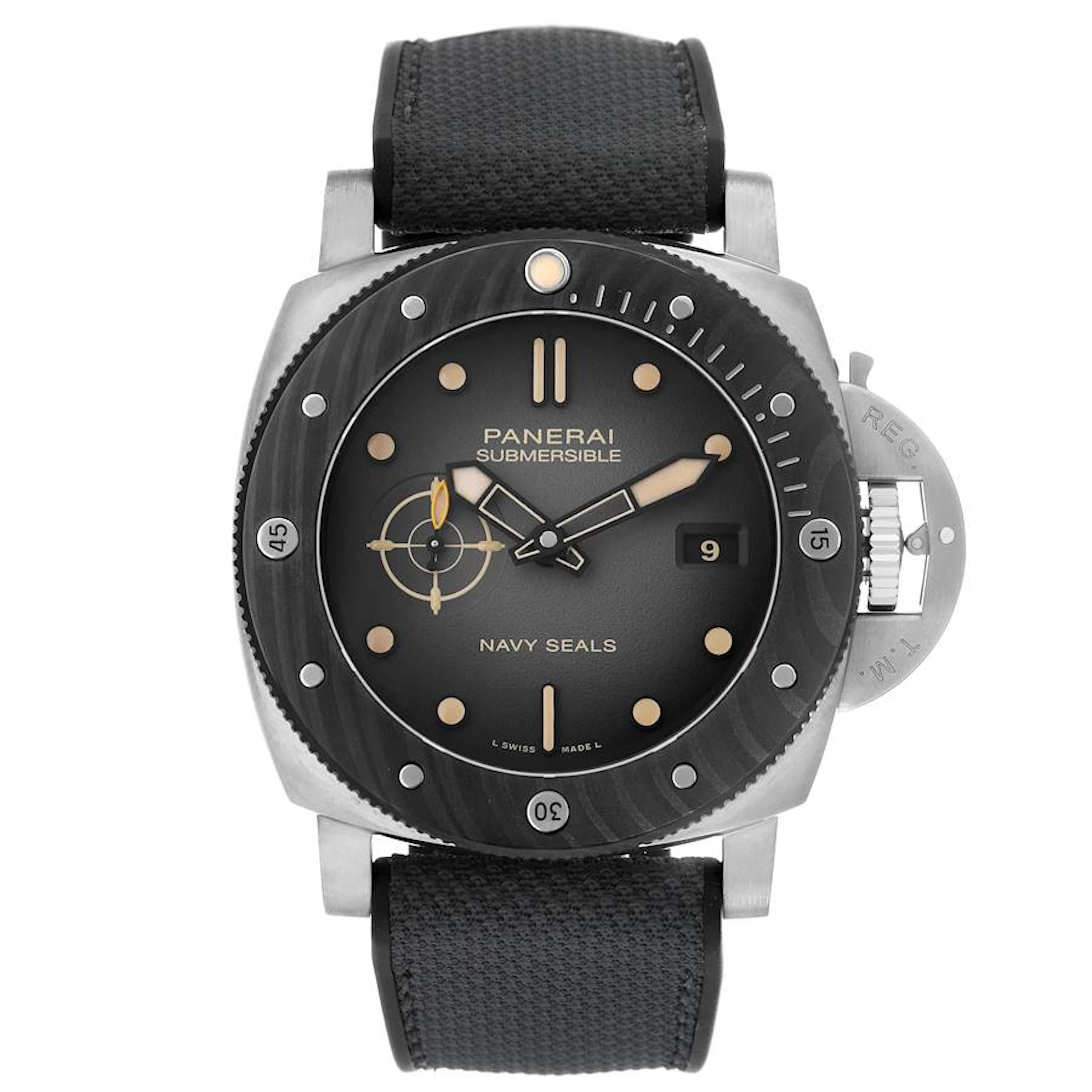 Submersible Navy SEALs (Reference PAM01669). A 47mm titanium automatic