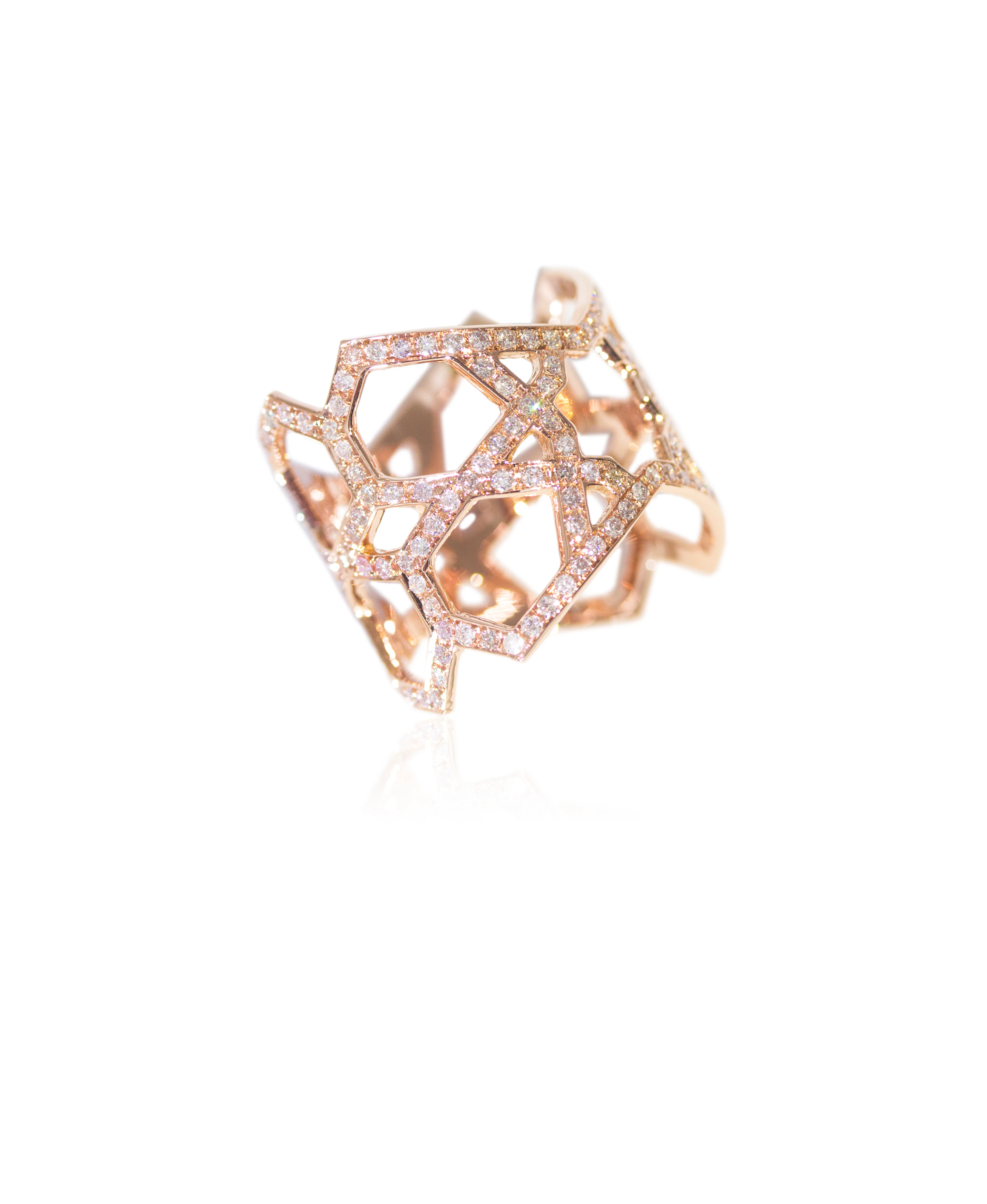 "Arabesque Deco" Ring by Ralph Masri