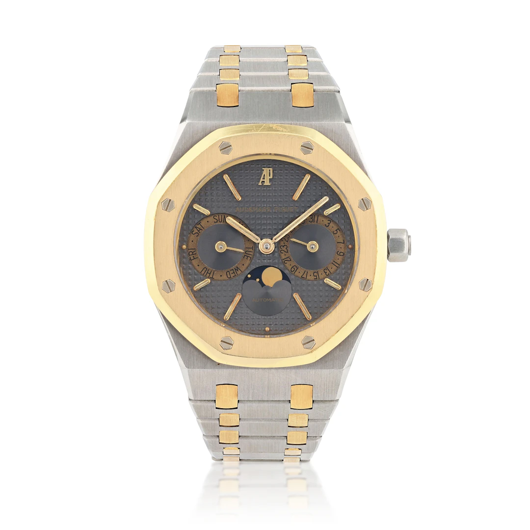 Royal Oak Moonphase, reference 25594SA | Stainless steel and yellow