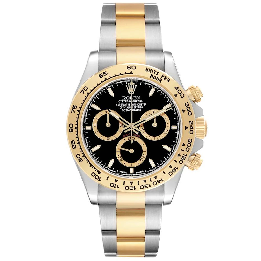 Cosmograph Daytona (Reference 126503). A 40mm yellow gold stainless