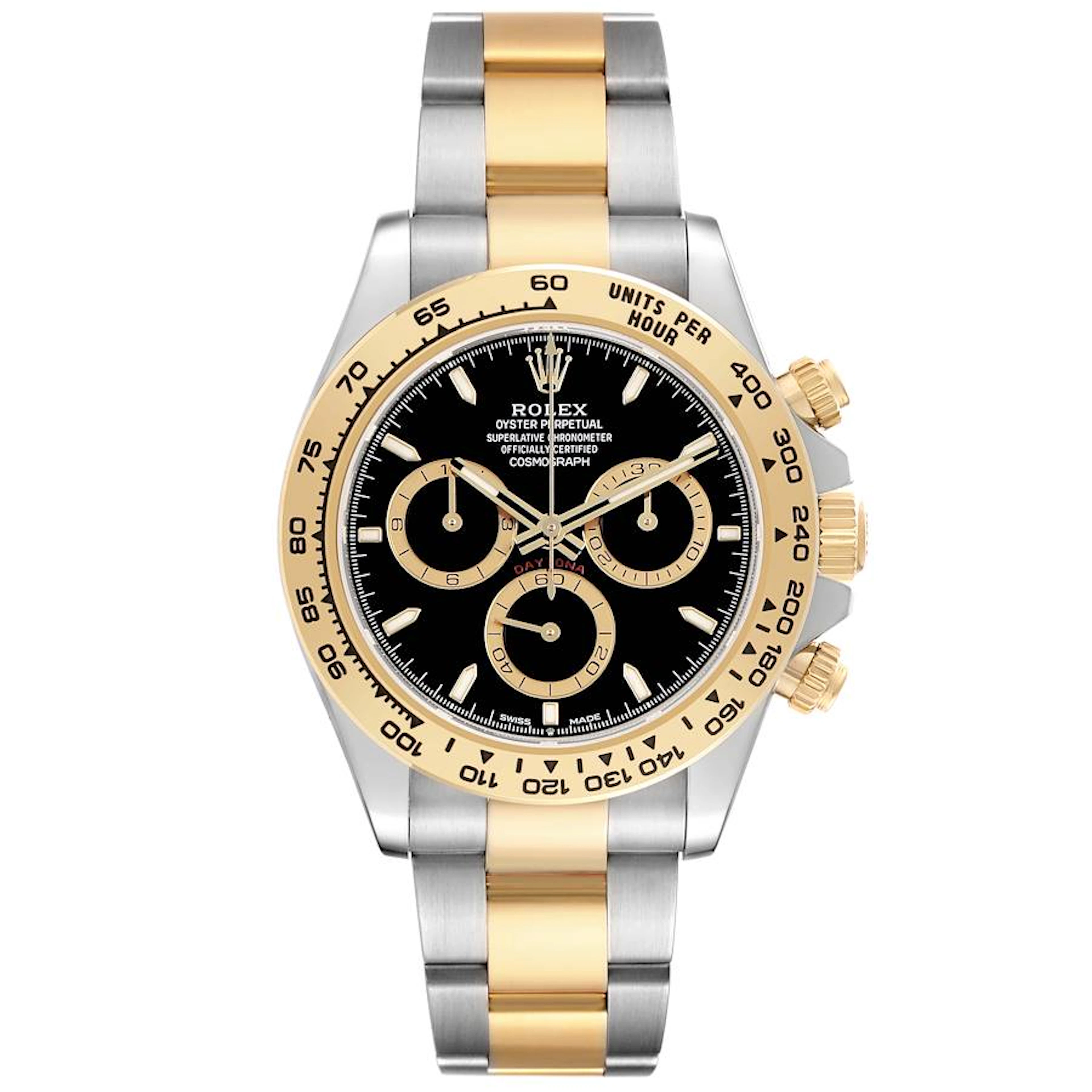 Cosmograph Daytona (Reference 126503). A 40mm yellow gold stainless