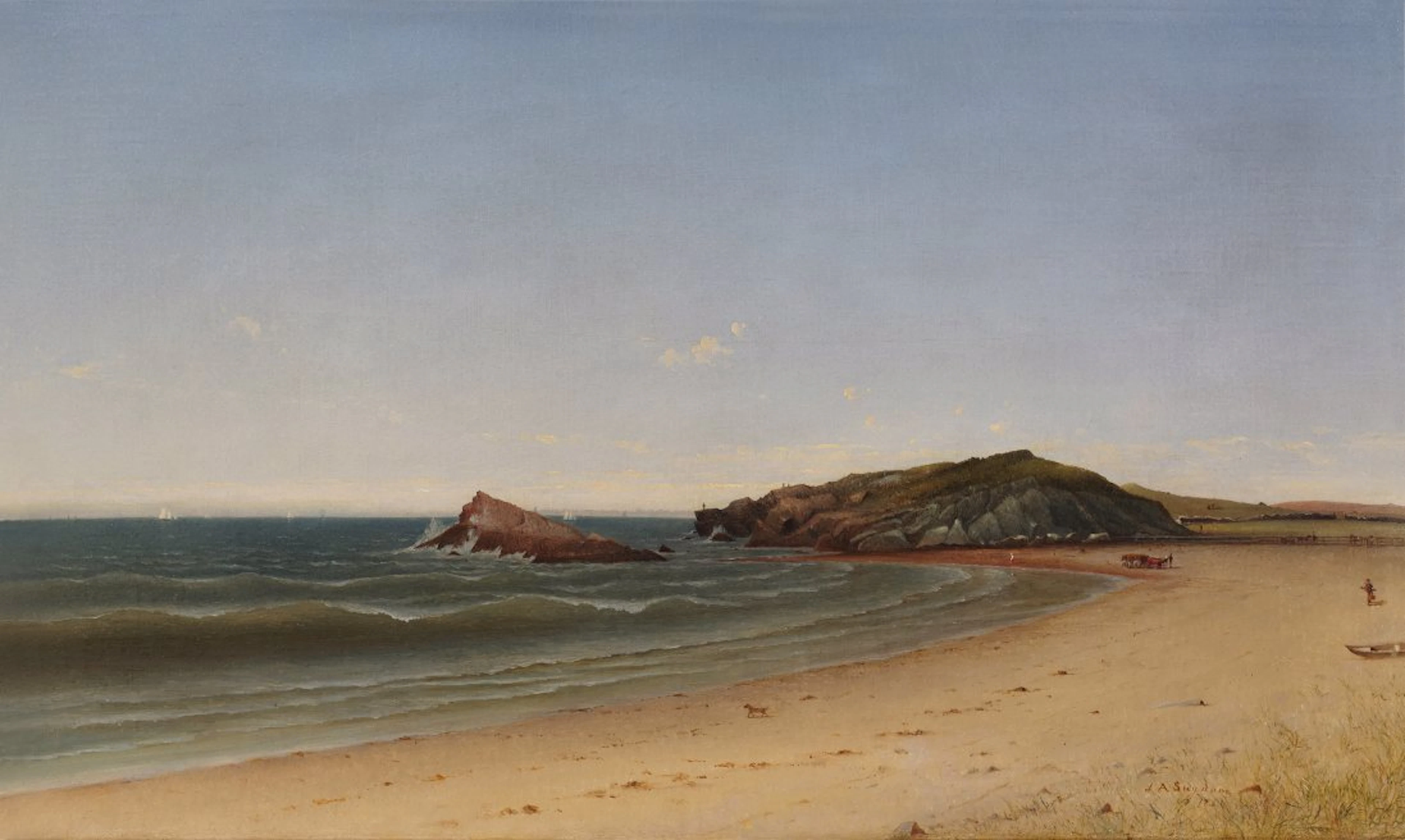 On the Beach, Newport (Spouting Rock Beach)