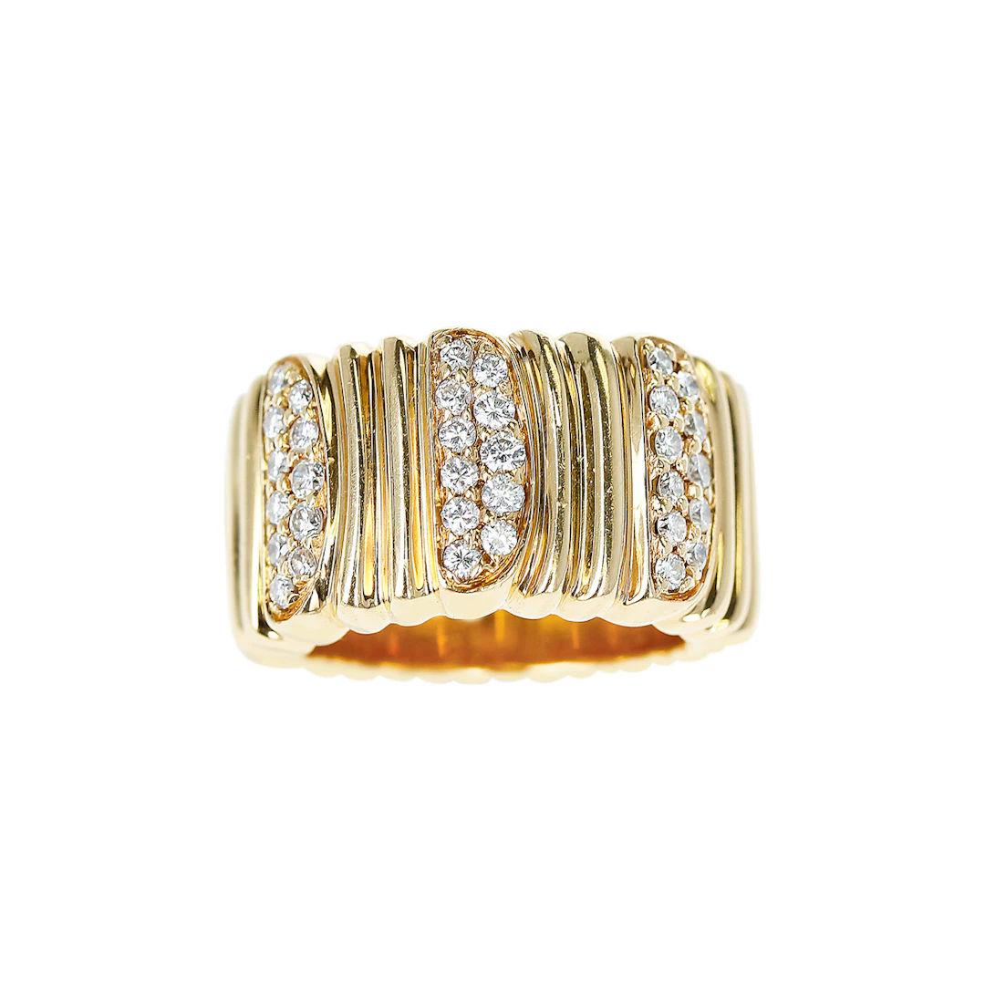 Gold and Diamond Ring