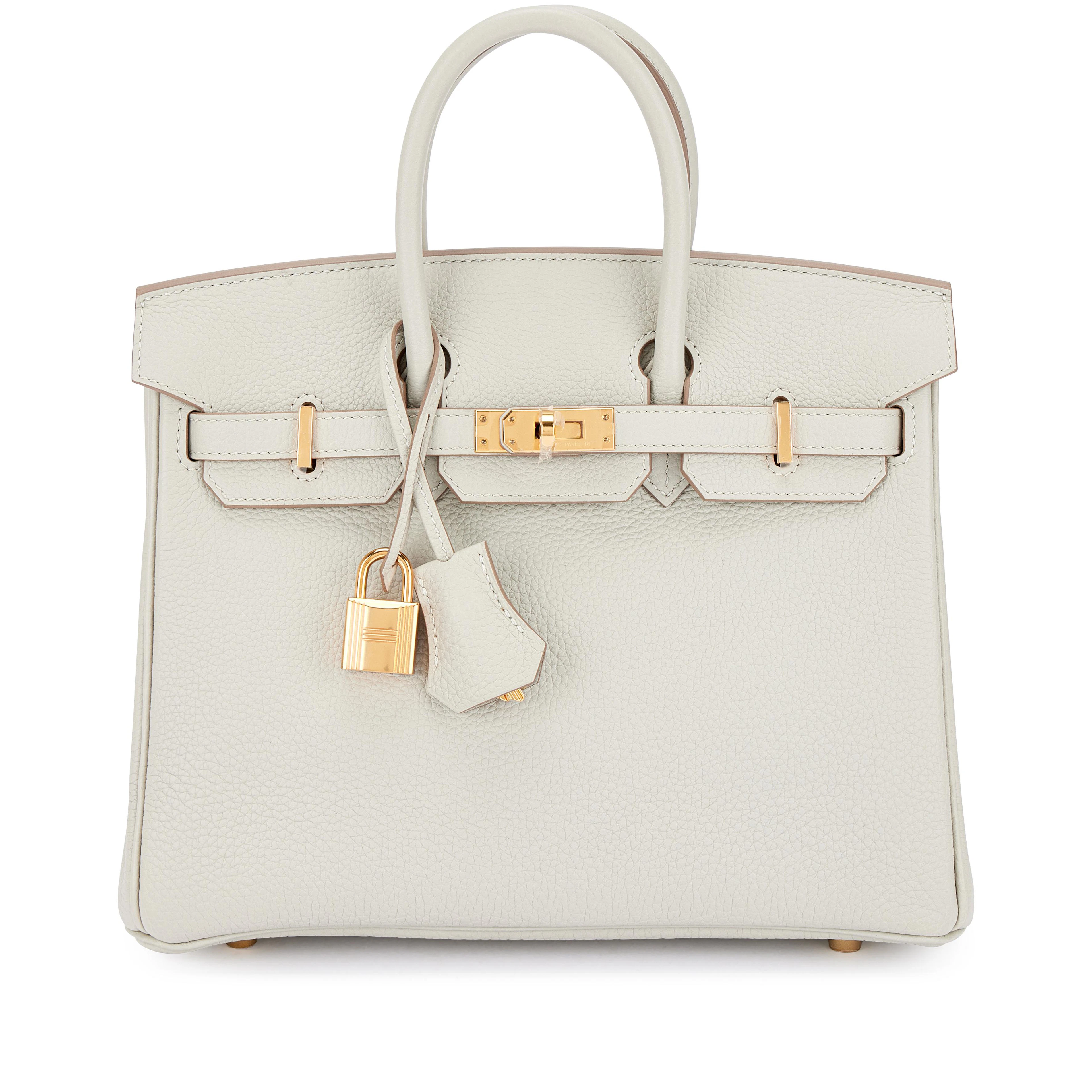 Gris Perle Togo Birkin 25 Gold Hardware, 2022