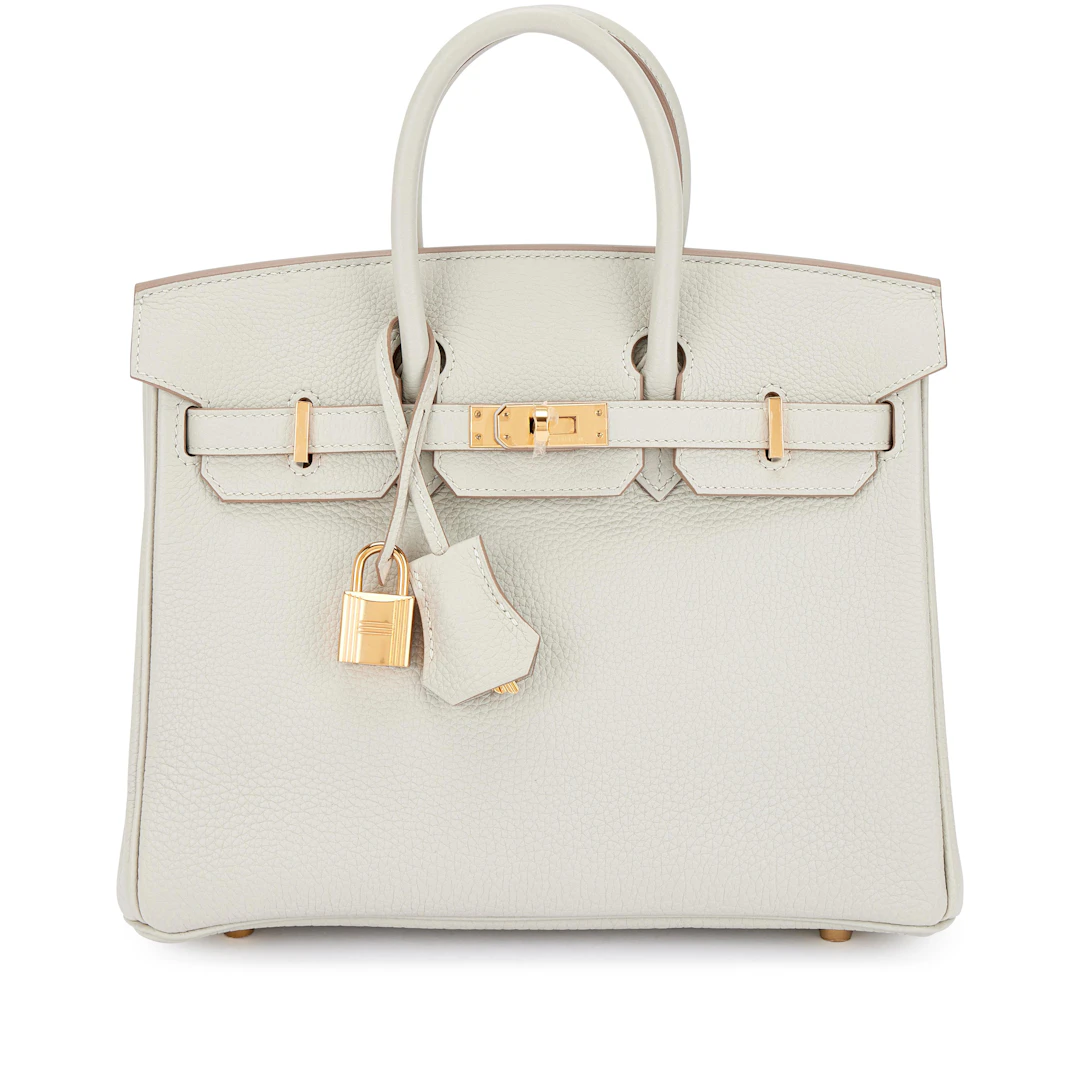 Gris Perle Togo Birkin 25 Gold Hardware, 2022