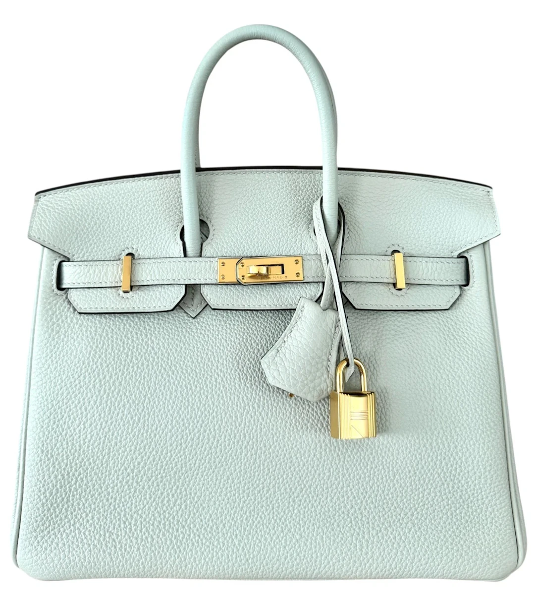 Gris Neve Togo Birkin 25 Gold Hardware, 2023