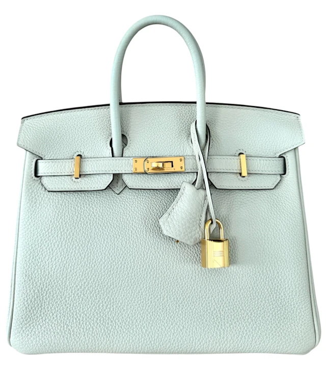 Gris Neve Togo Birkin 25 Gold Hardware, 2023