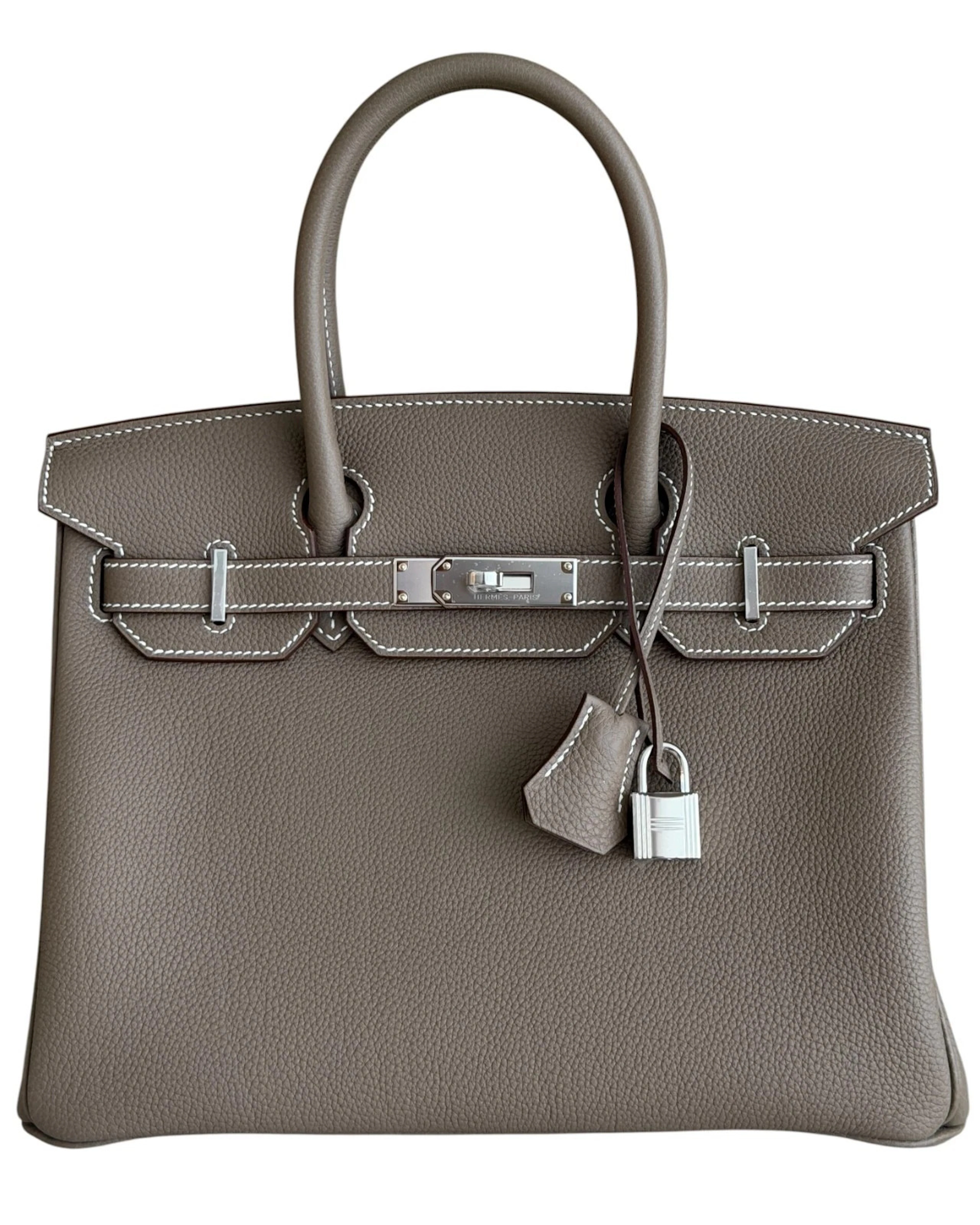 Etoupe Togo Birkin 30 Palladium Hardware, 2025