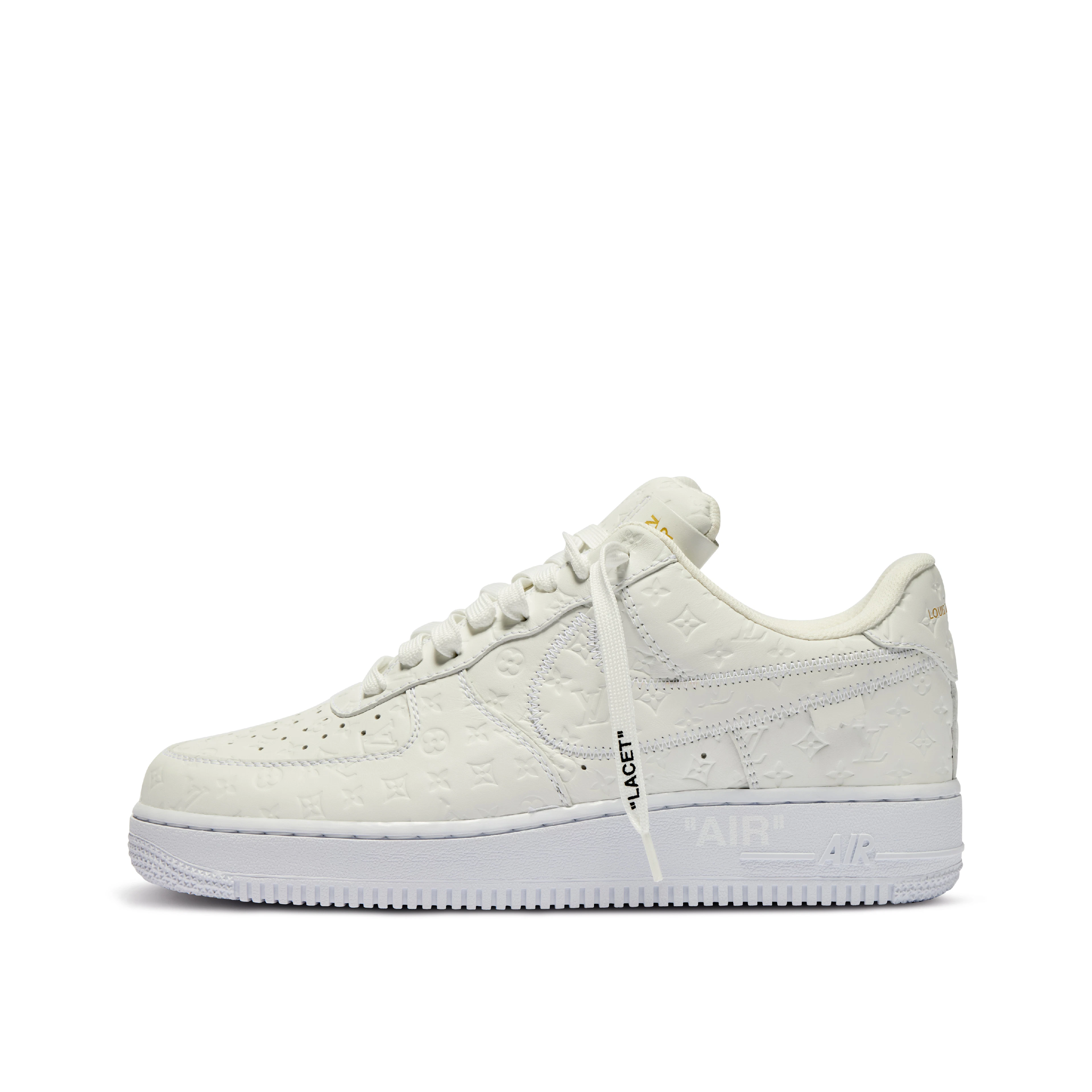 Louis Vuitton x Nike Air Force 1 White | Size 7