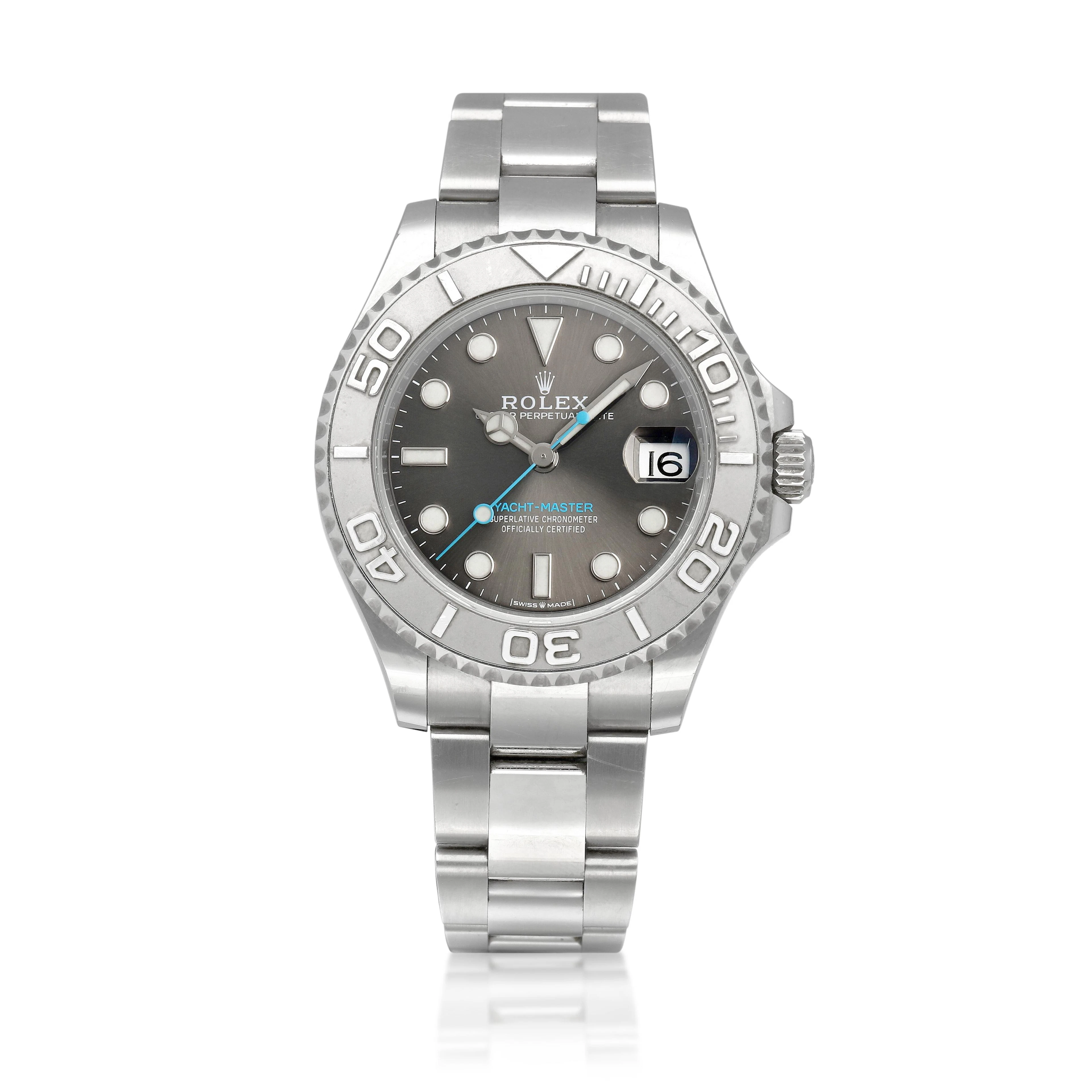 Yacht-Master (Reference 268622). A 37mm stainless steel wristwatch