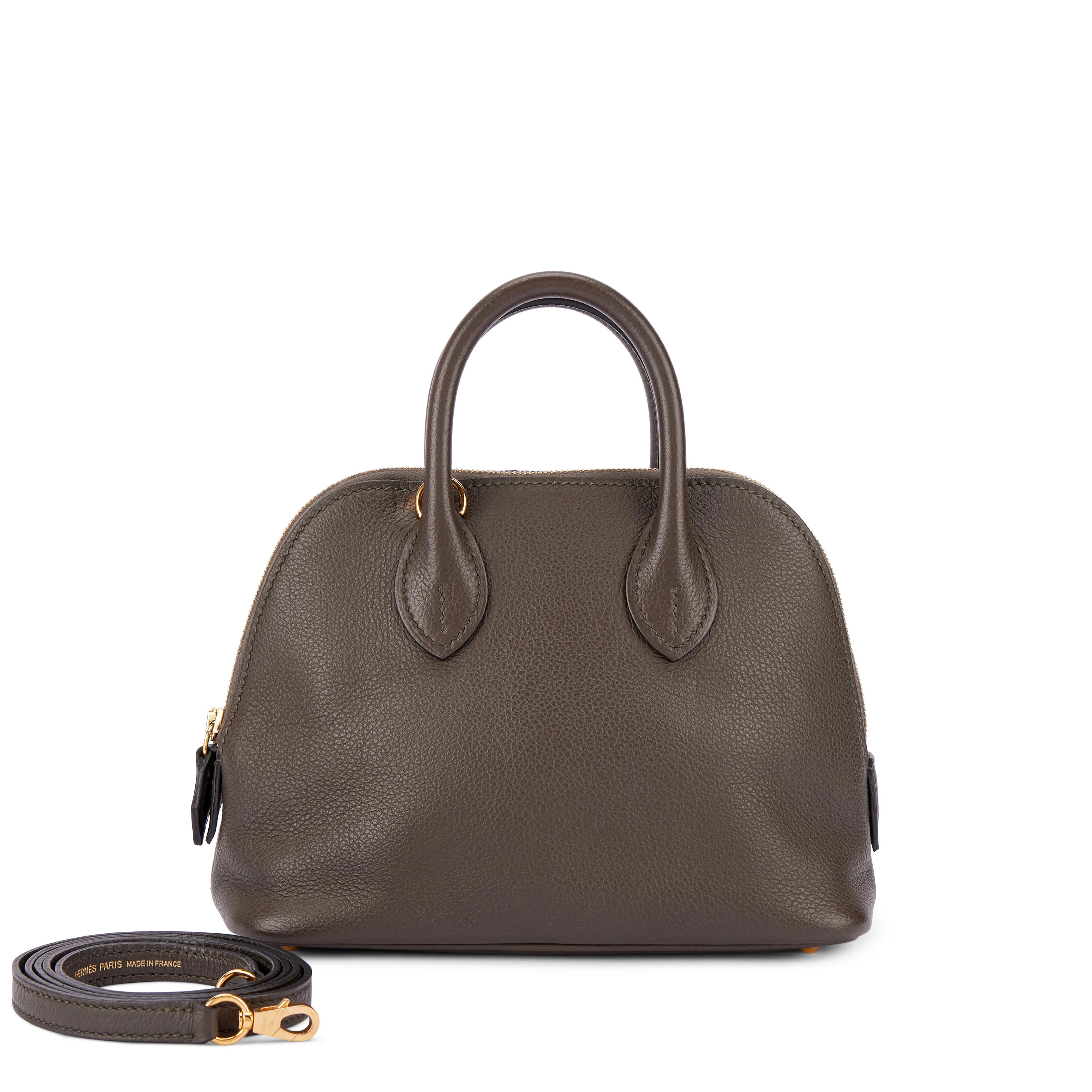Vert de Gris Evercolor Mini Bolide 1923 Gold Hardware, 2021