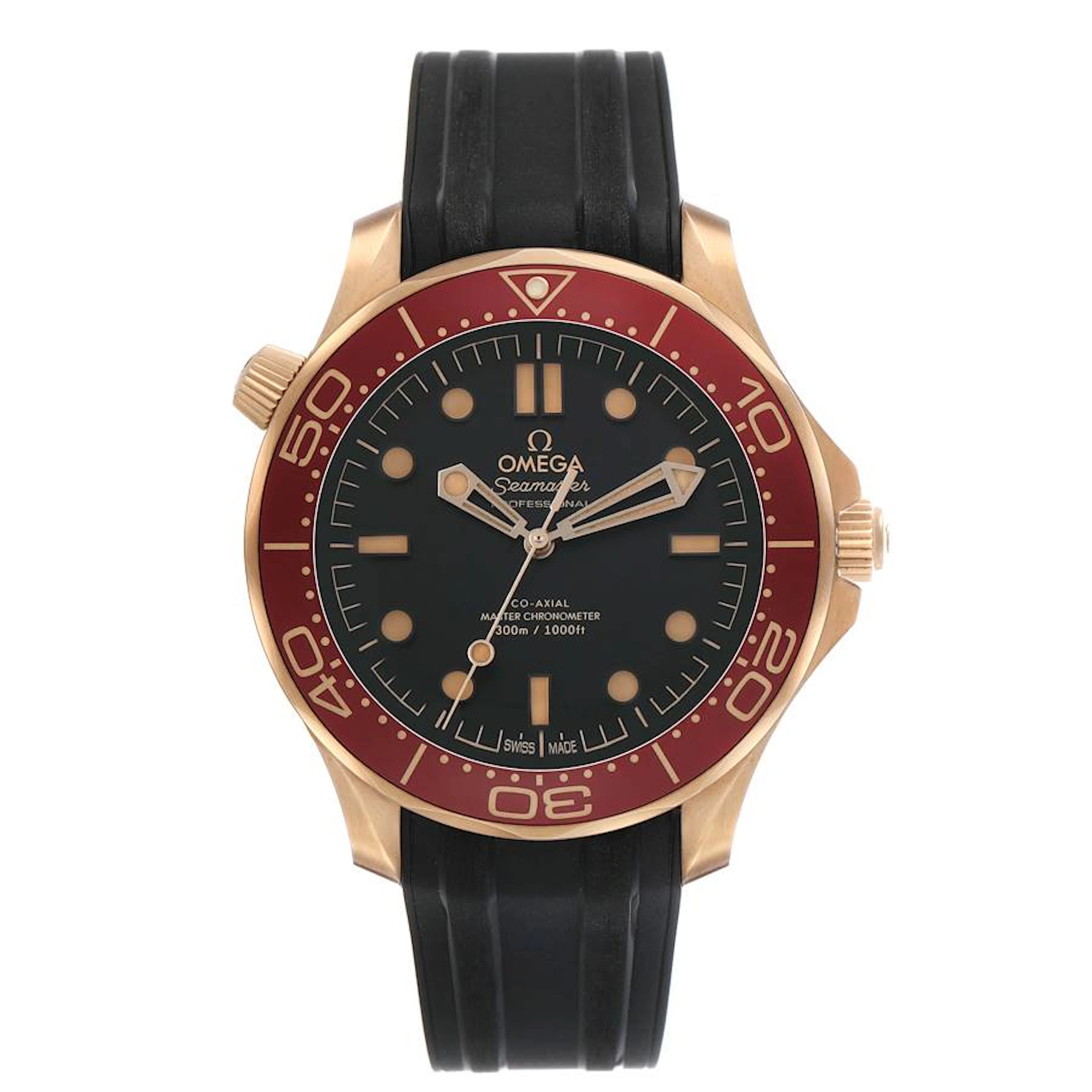 Seamaster Diver (Reference 210.92.42.20.01.003). A 42mm bronze gold