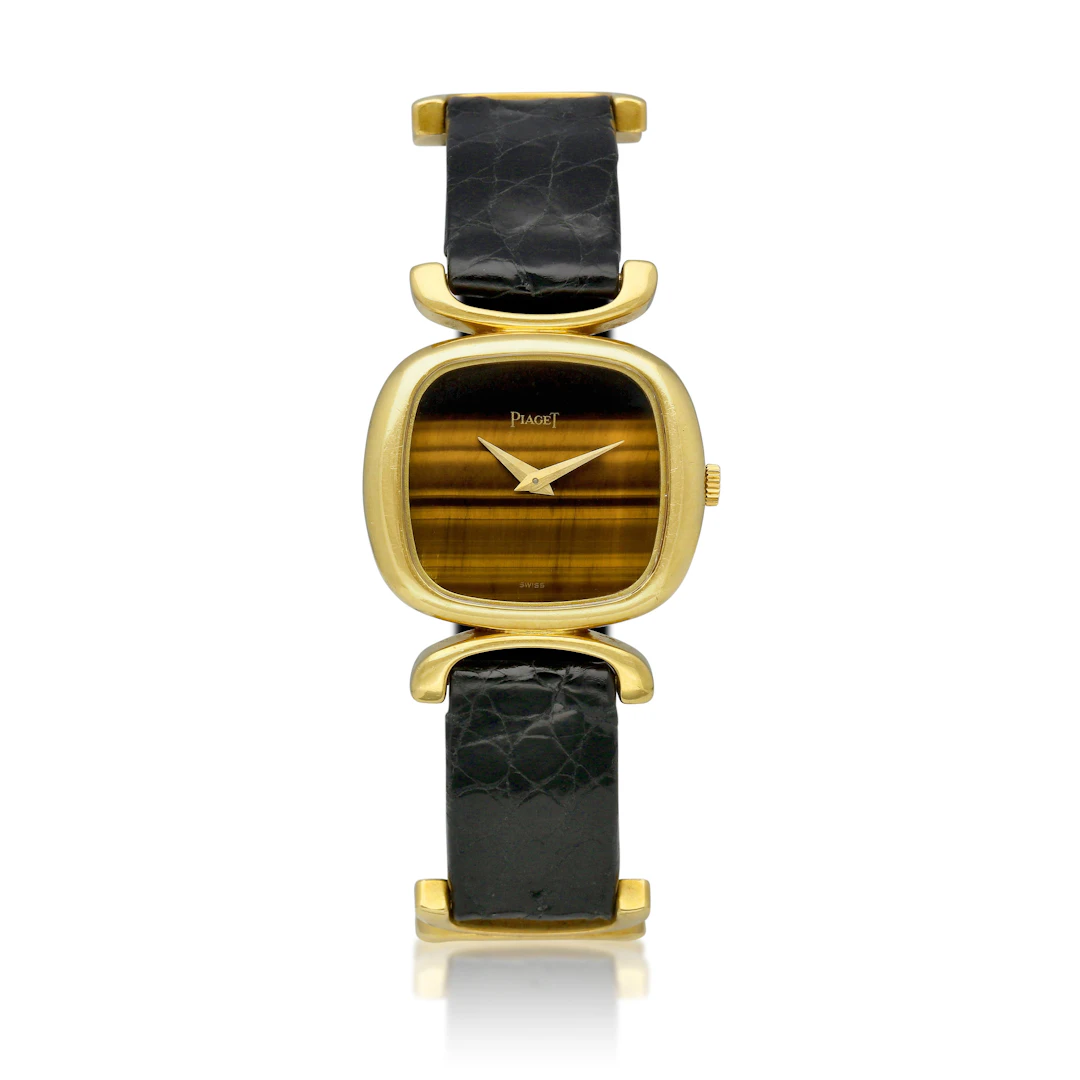 Piaget (Reference 9451D). A yellow gold mechanical wristwatch with