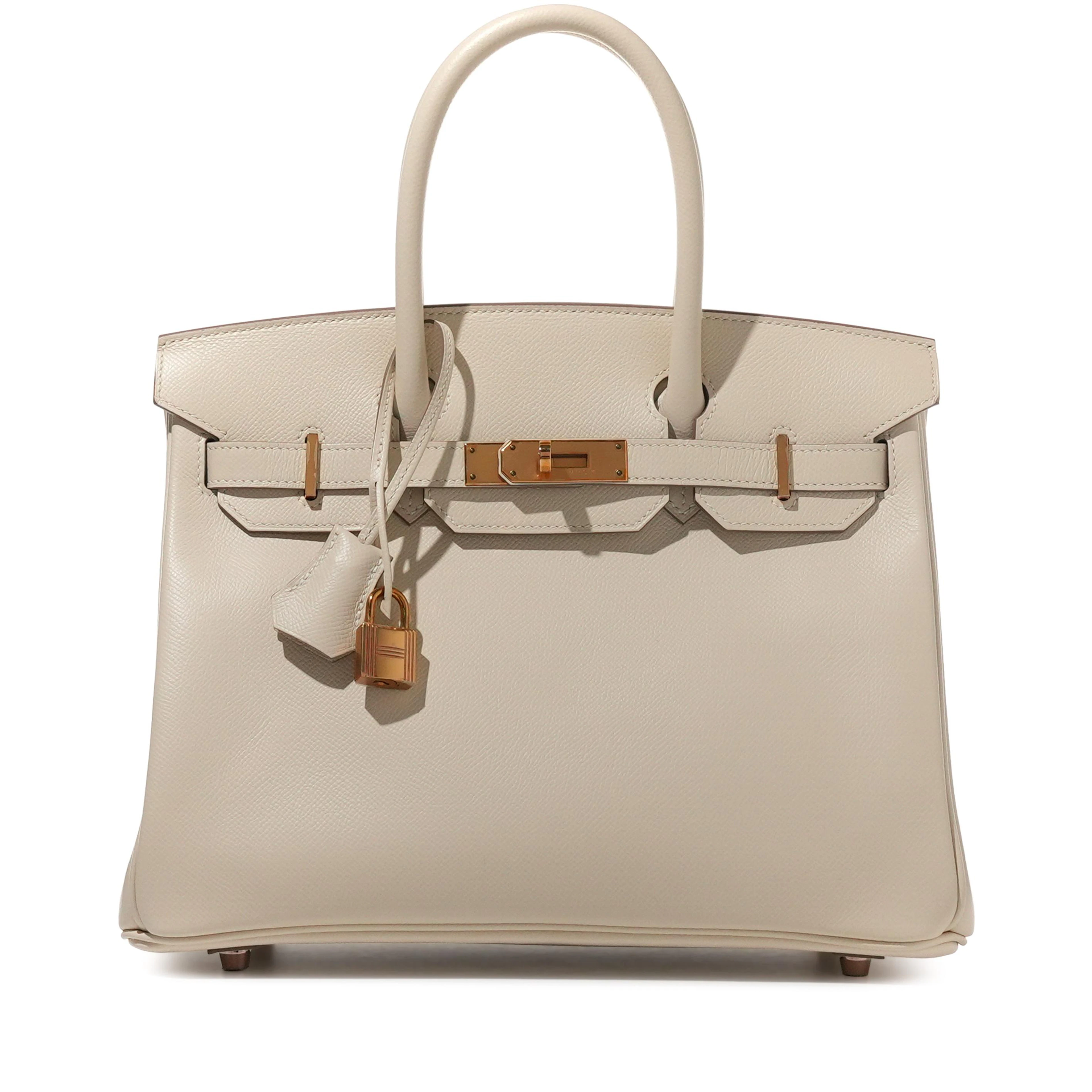 Craie Epsom Birkin 30 Gold Hardware, 2019