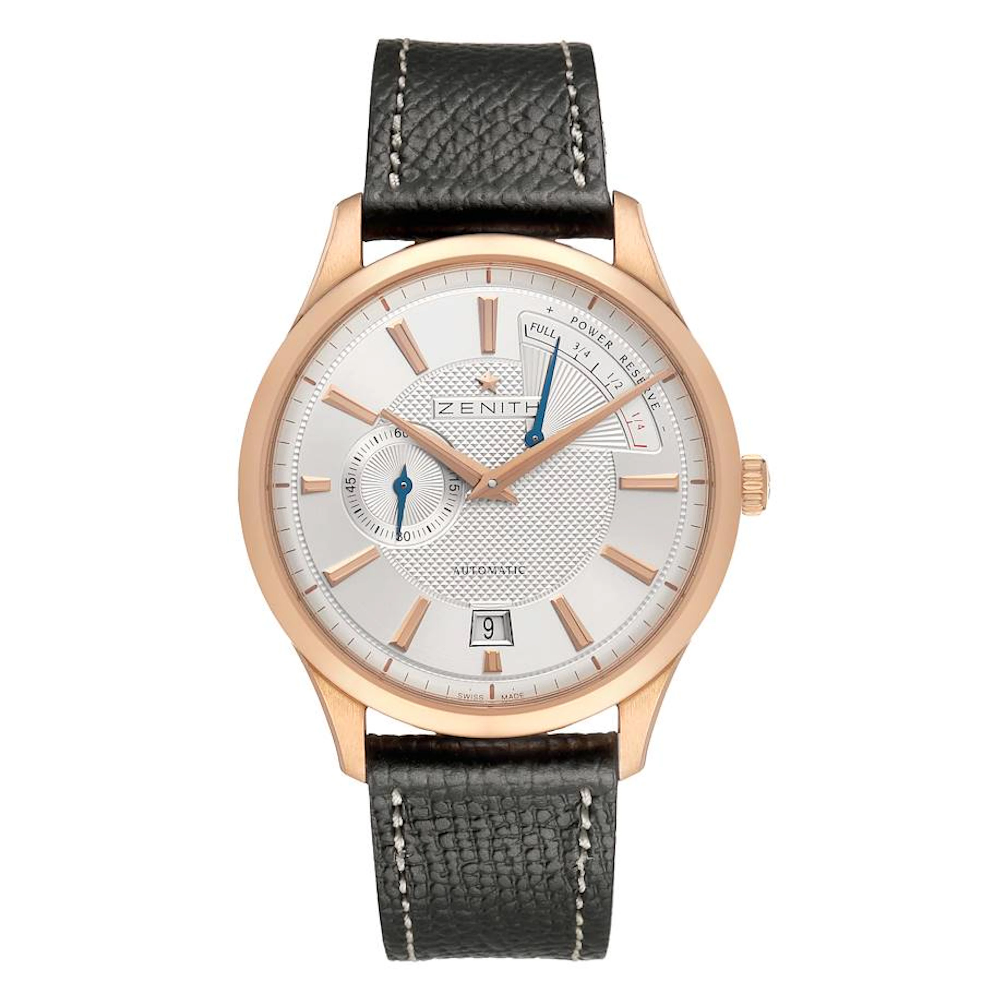 Captain Power Reserve (Reference 18.2120.685/02.C498). A 40mm rose