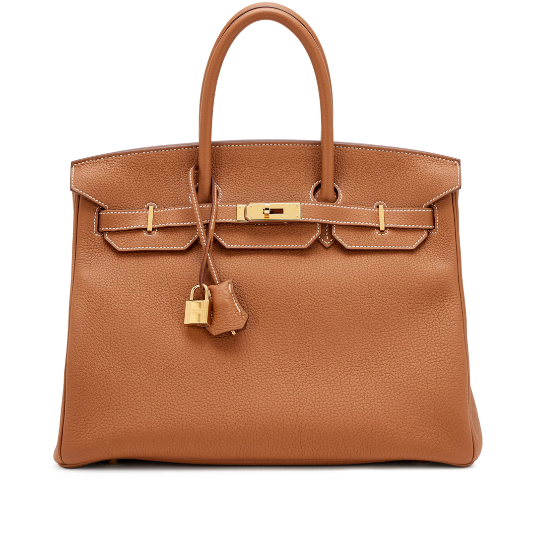 Gold Togo Birkin 35 Gold Hardware, 2022