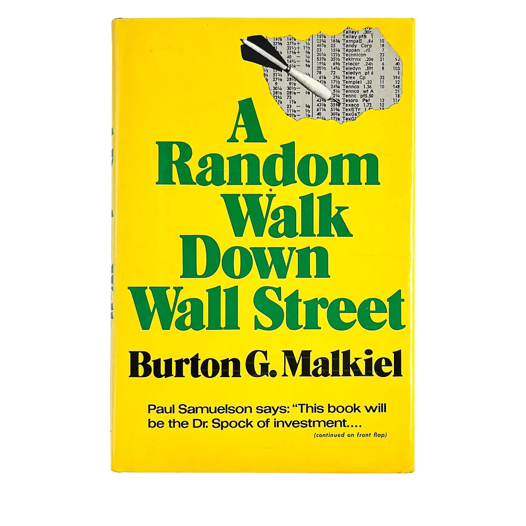 A Random Walk Down Wall Street Inscribed First Edition