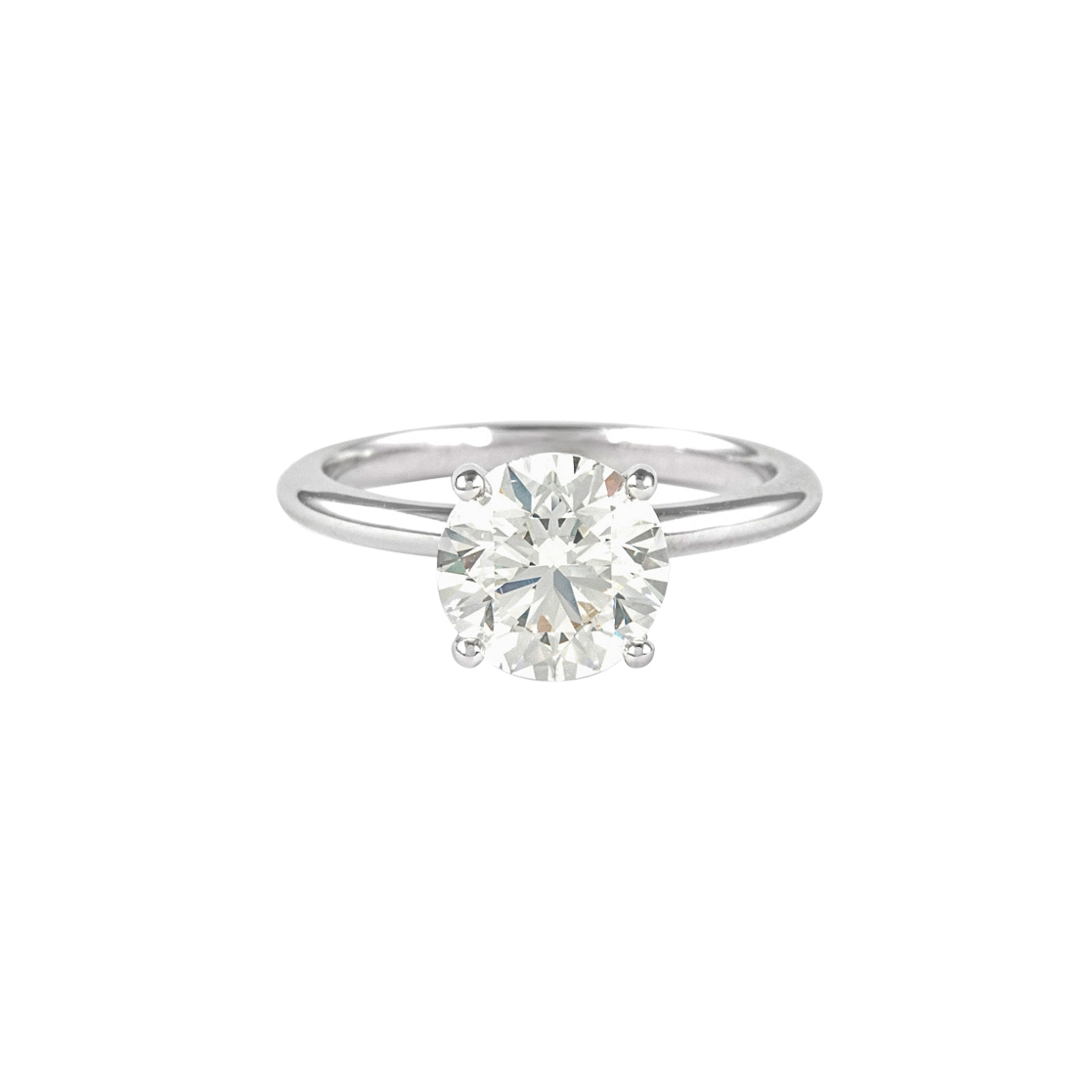 White Gold and 2.00ct Diamond Solitaire Ring