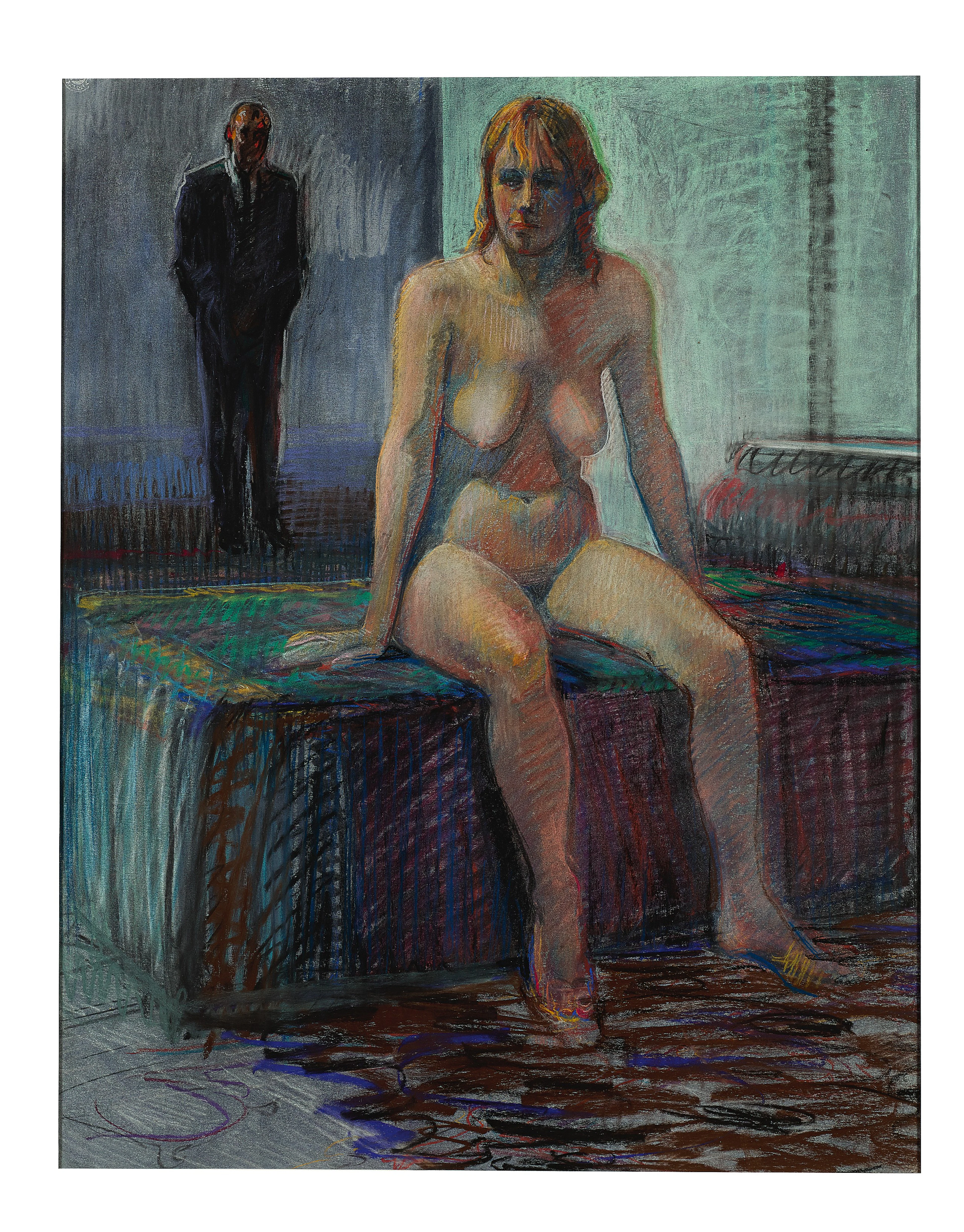 Untitled (Nude in Interior)
