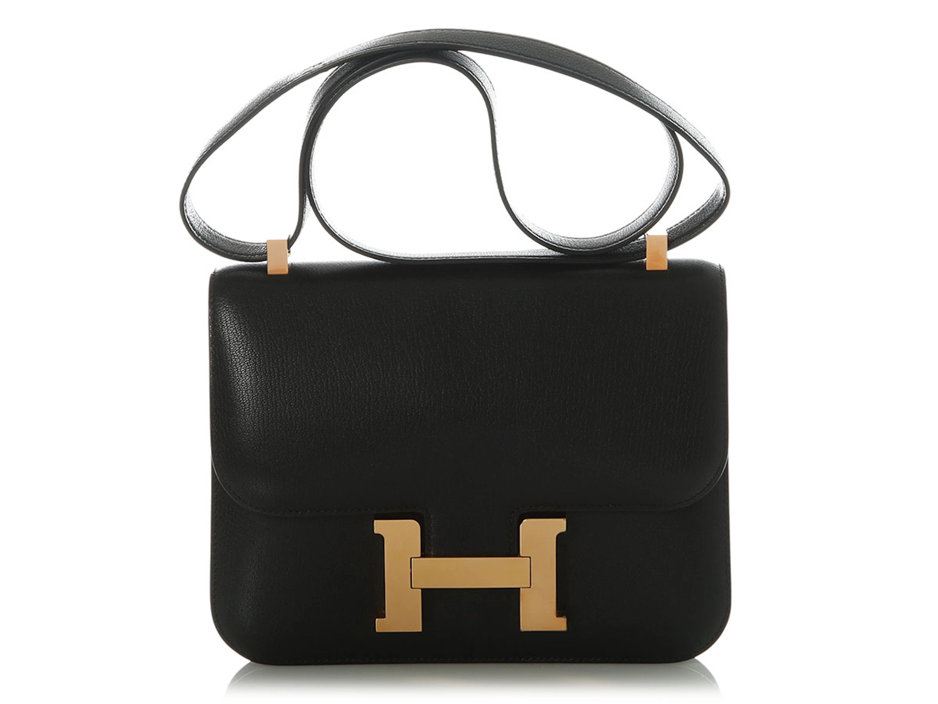 Black Chèvre Chamkila Constance 1-24 Rose Gold Hardware, 2023