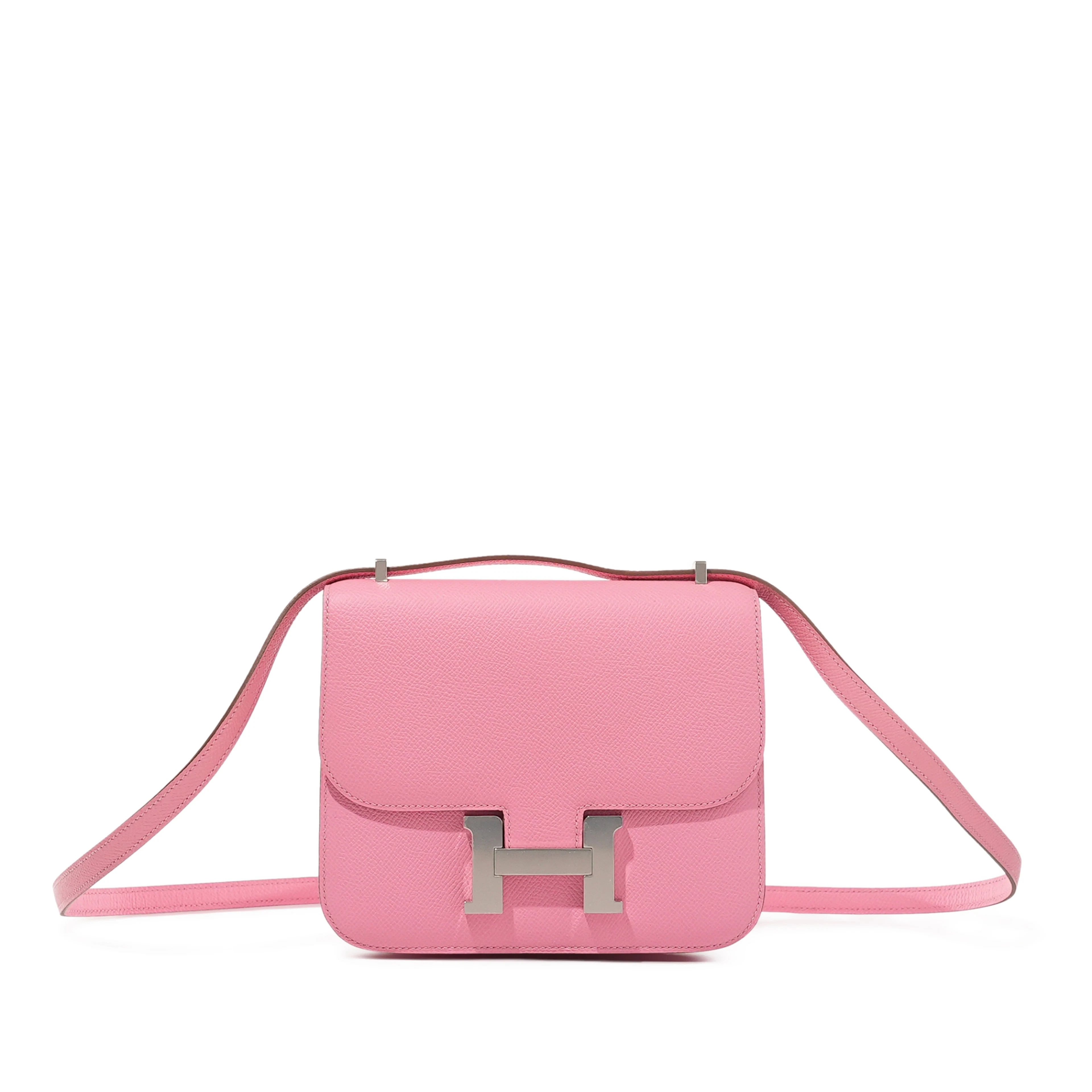 Rose Confetti Espom Mini Constance 18 Palladium Hardware, 2020