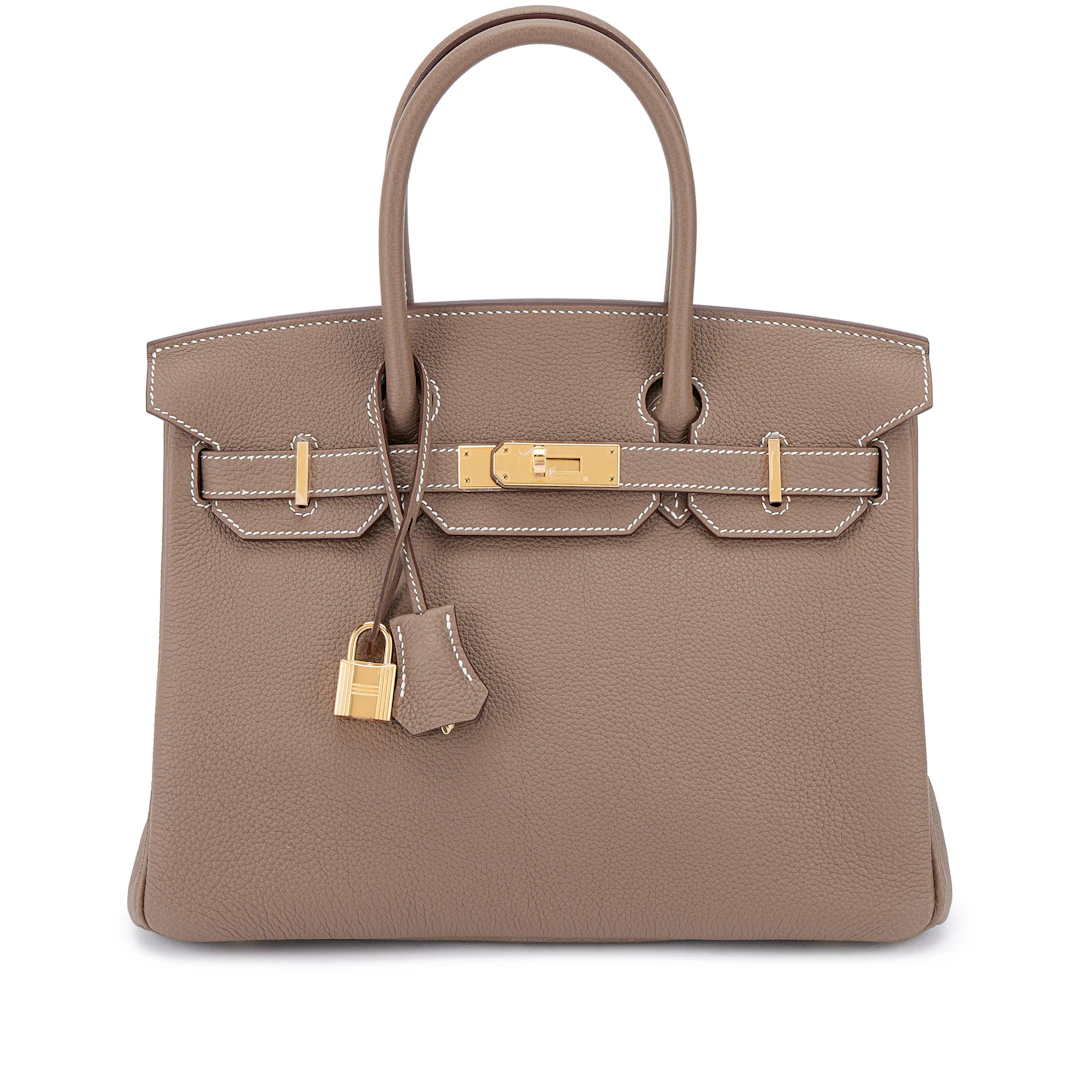 Etoupe Togo Birkin 30 Gold Hardware, 2026