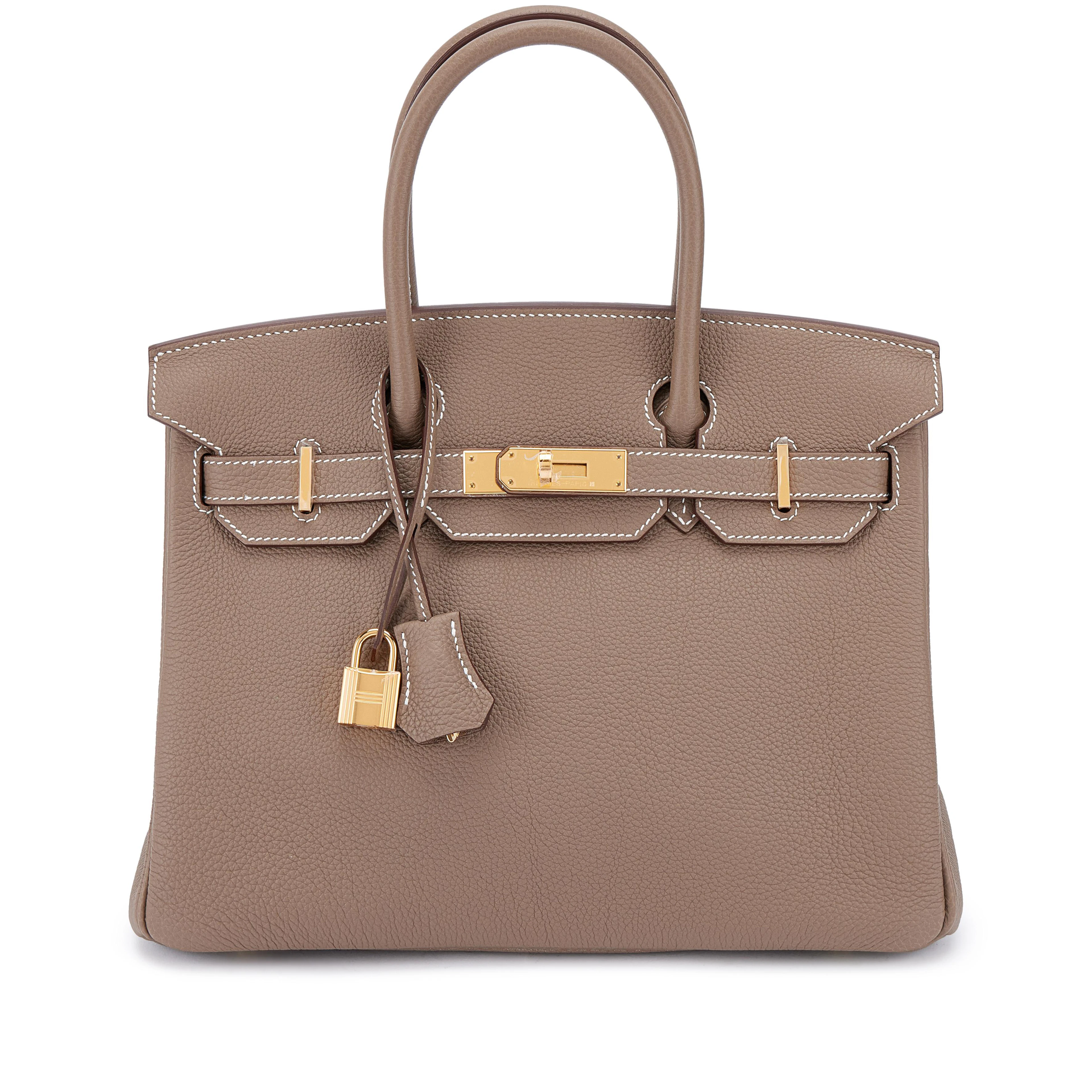 Etoupe Togo Birkin 30 Gold Hardware, 2026