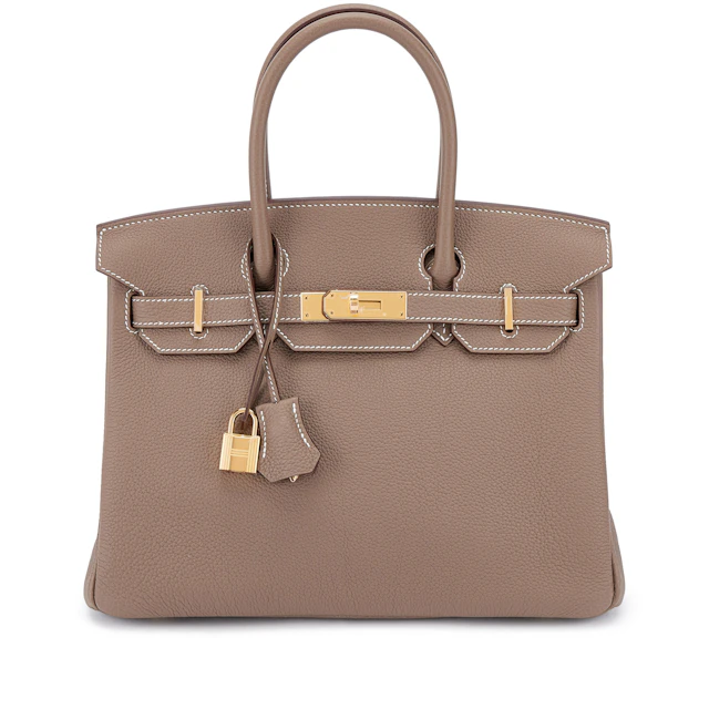 Etoupe Togo Birkin 30 Gold Hardware, 2026