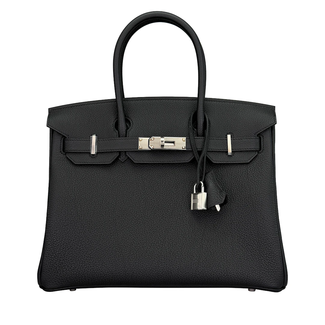 Black Togo Birkin 30 Palladium Hardware, 2026