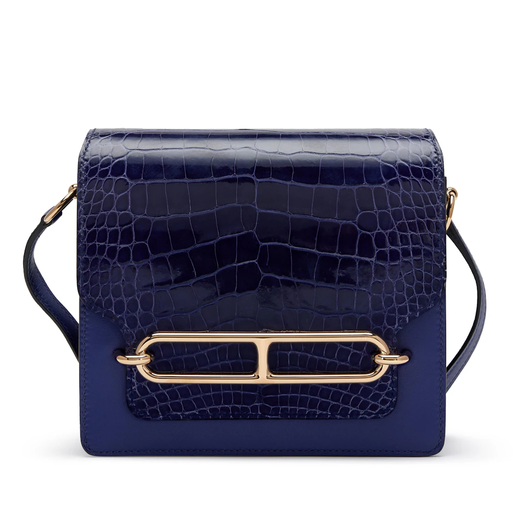 Bleu Encre Alligator Mini Roulis Touch 18, 2022