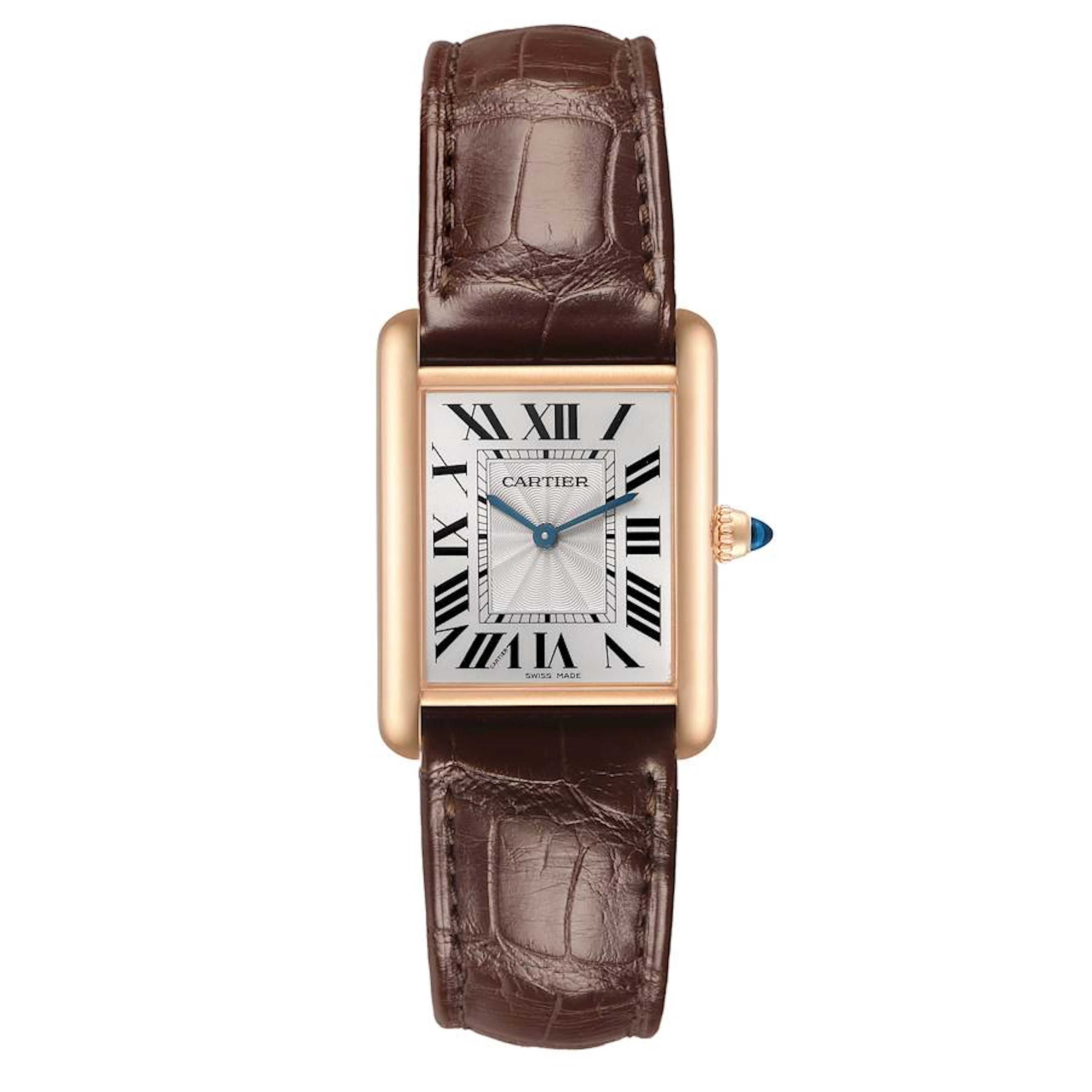Tank Louis Medium (Reference WGTA0011). A 33.7mm rose gold manual