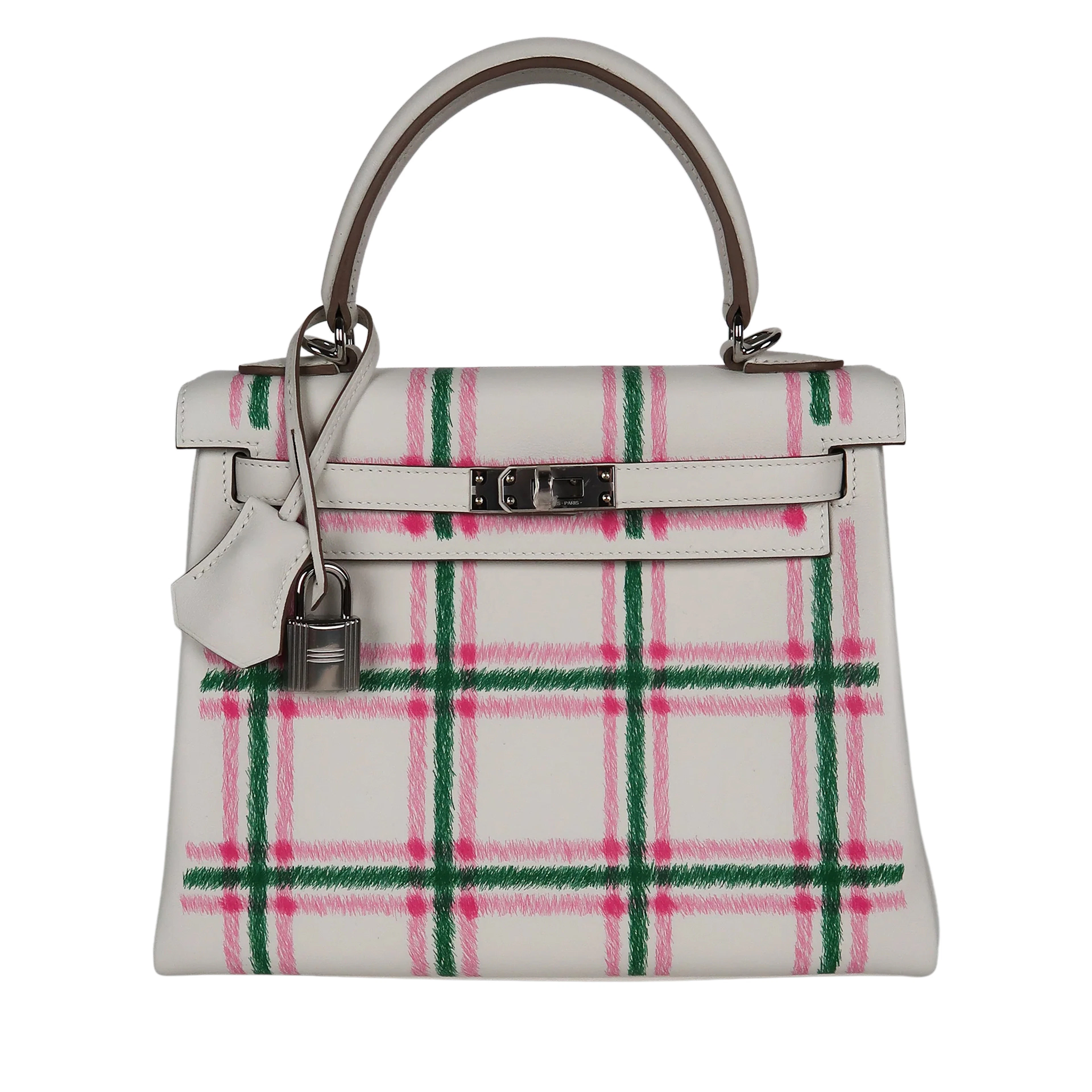 Limited Edition Gris Pale, Vert Moyen, and Bubblegum Tartan Swift