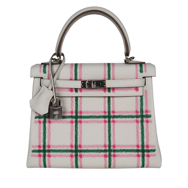 Limited Edition Gris Pale, Vert Moyen, and Bubblegum Tartan Swift