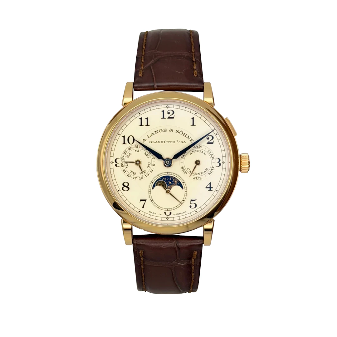 1815 (Reference 238.032E). A 40mm rose gold manual wind wristwatch